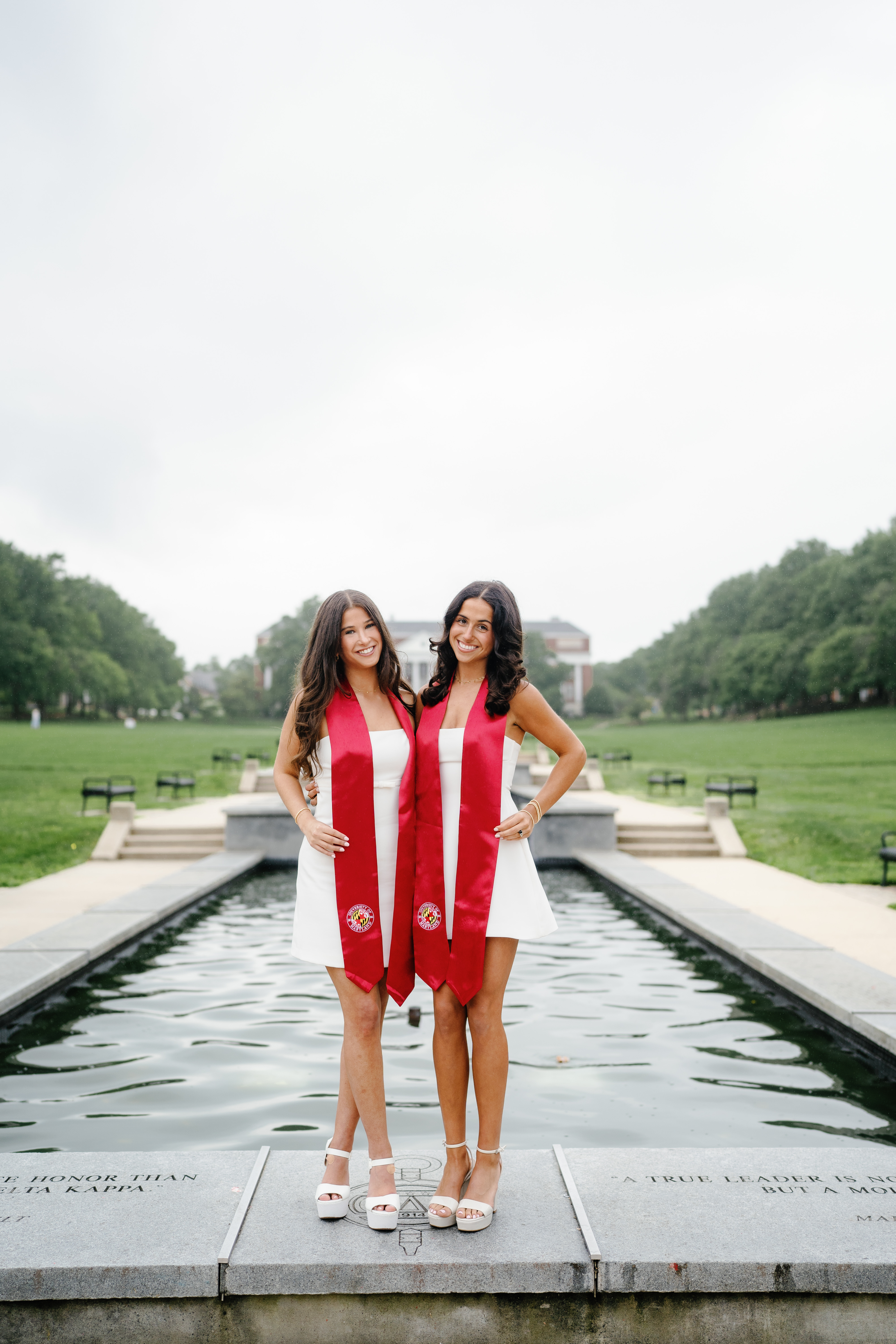 Spring University of Maryland Senior Session Graduation Photographer