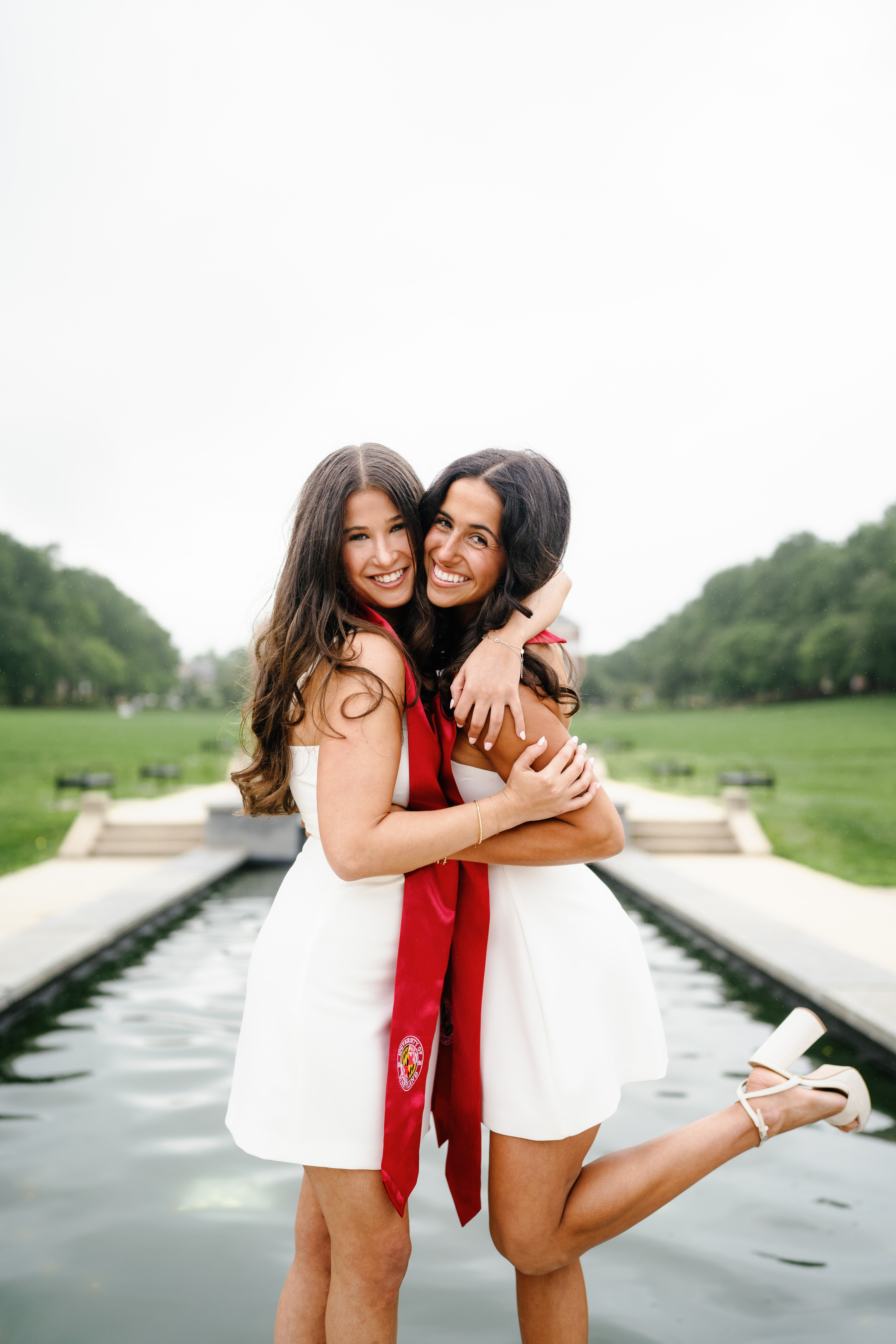 Spring University of Maryland Senior Session Graduation Photographer