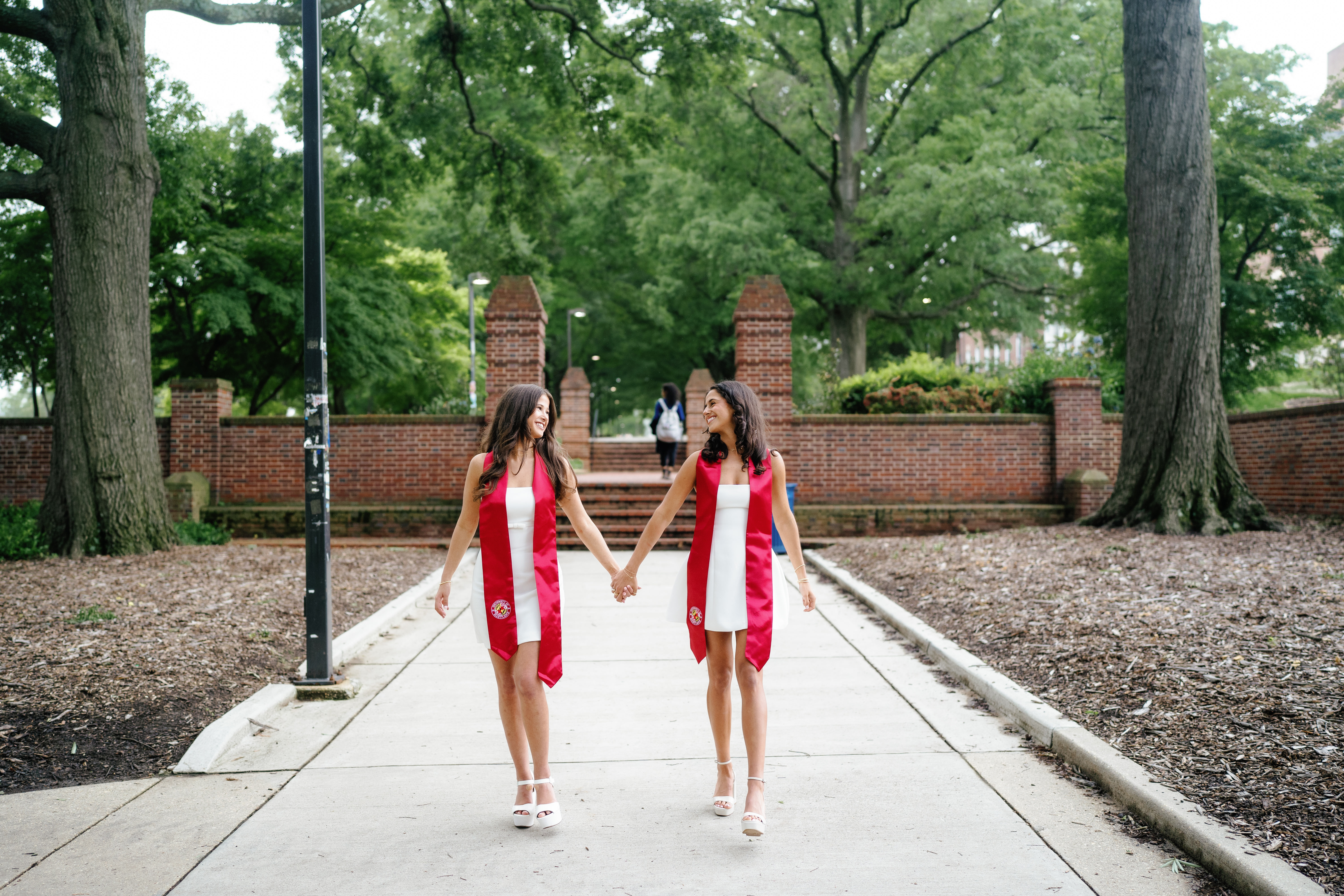 Spring University of Maryland Senior Session Graduation Photographer