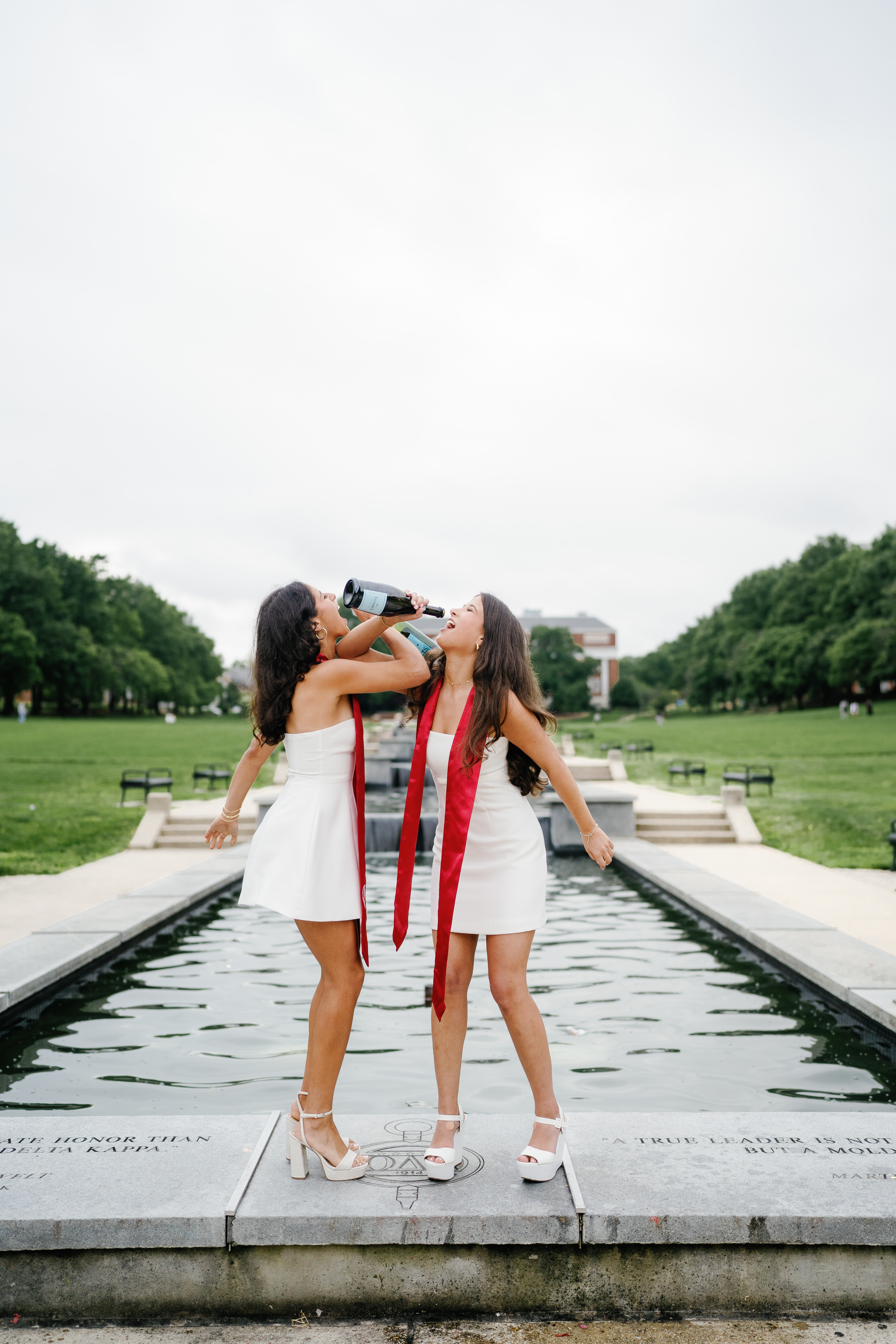 Spring University of Maryland Senior Session Graduation Photographer