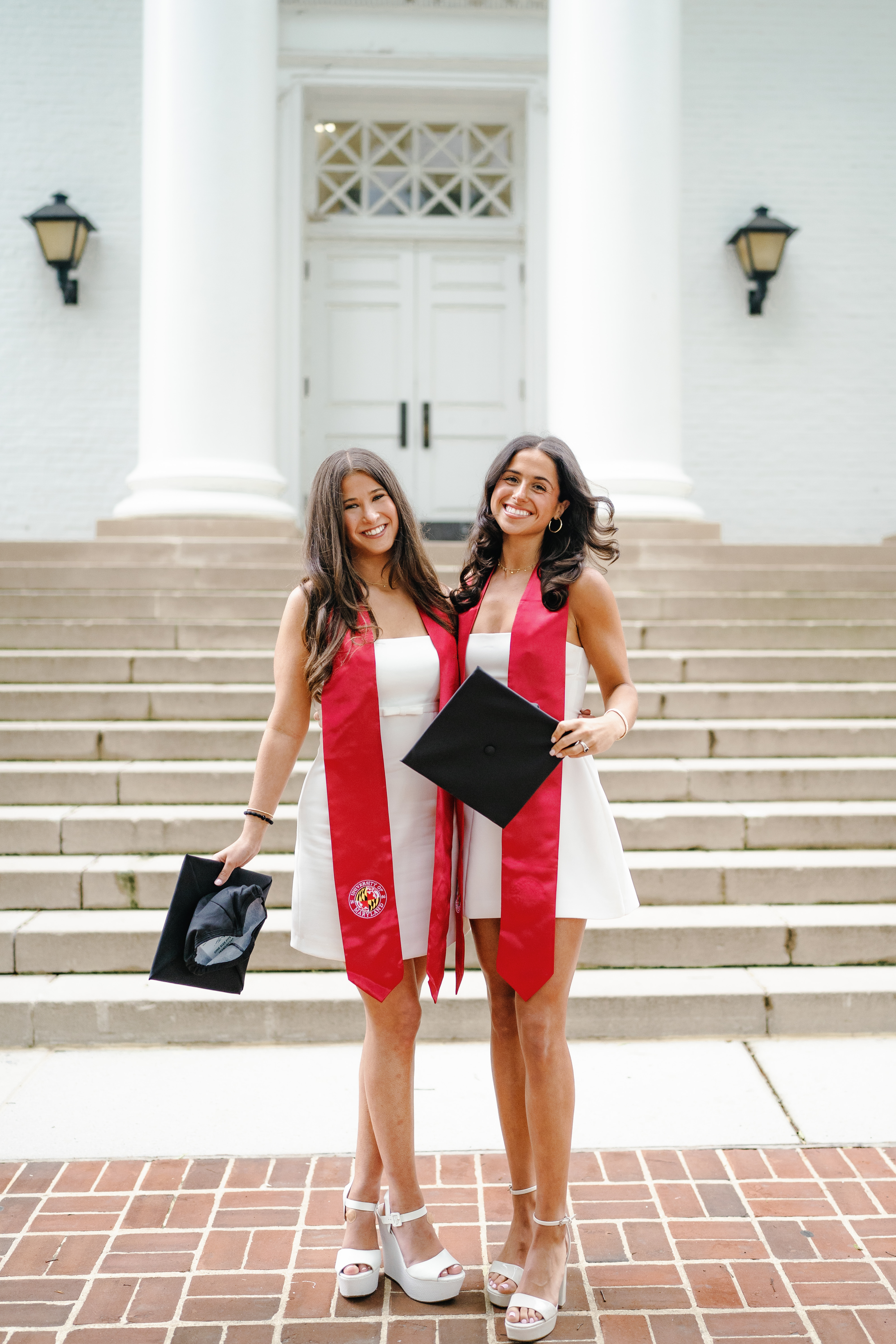 Spring University of Maryland Senior Session Graduation Photographer