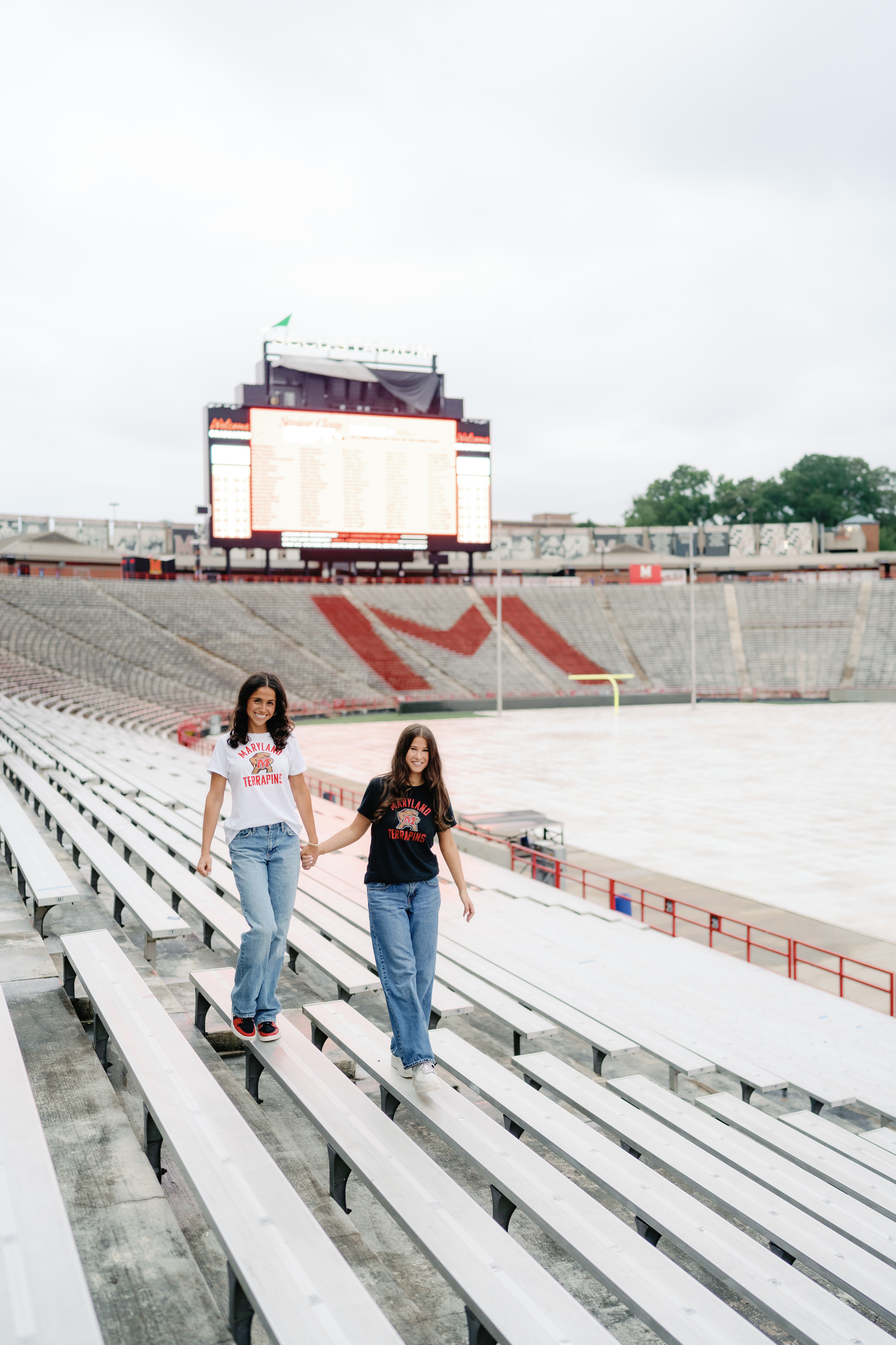 Spring University of Maryland Senior Session Graduation Photographer