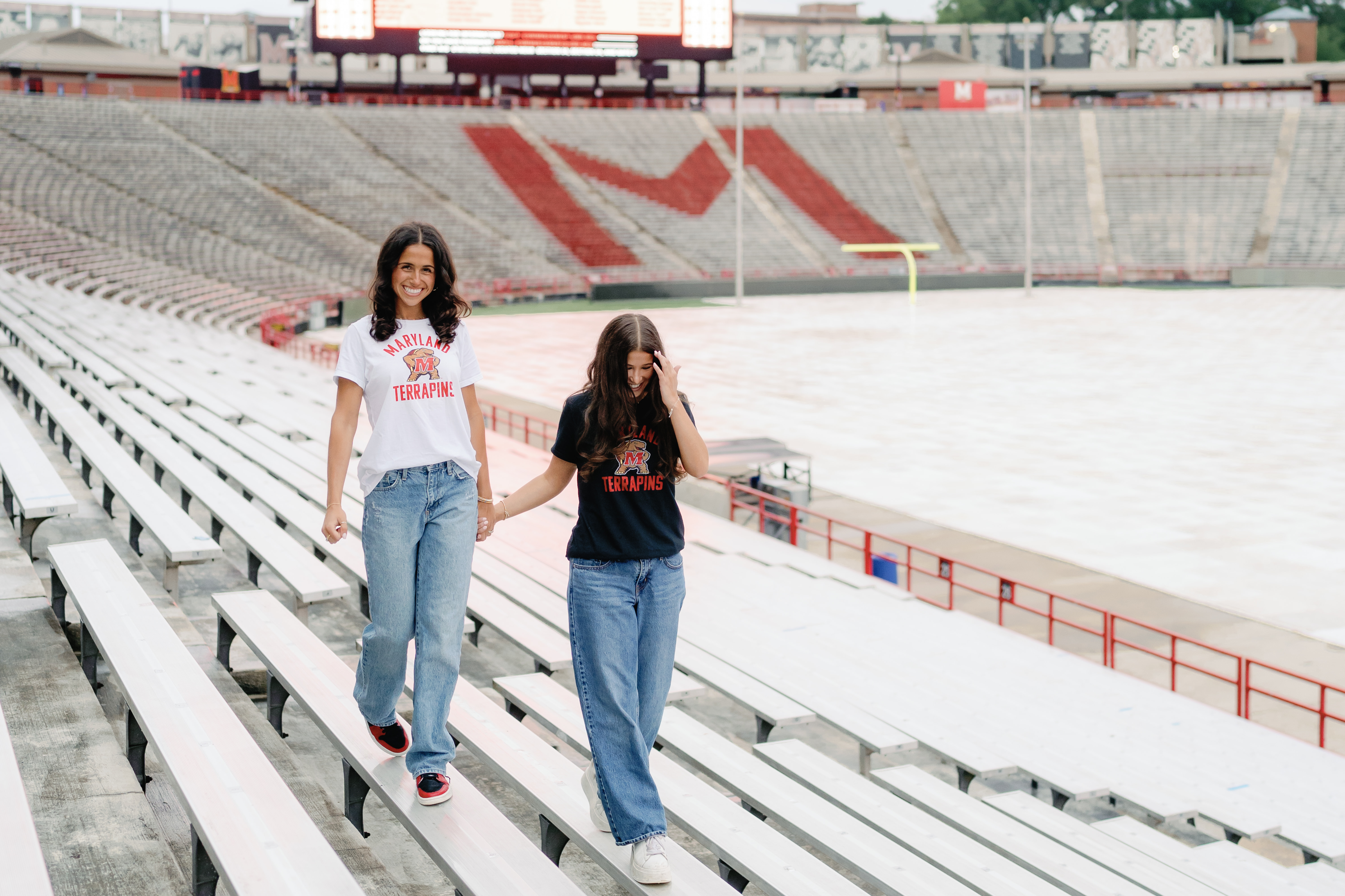 Spring University of Maryland Senior Session Graduation Photographer