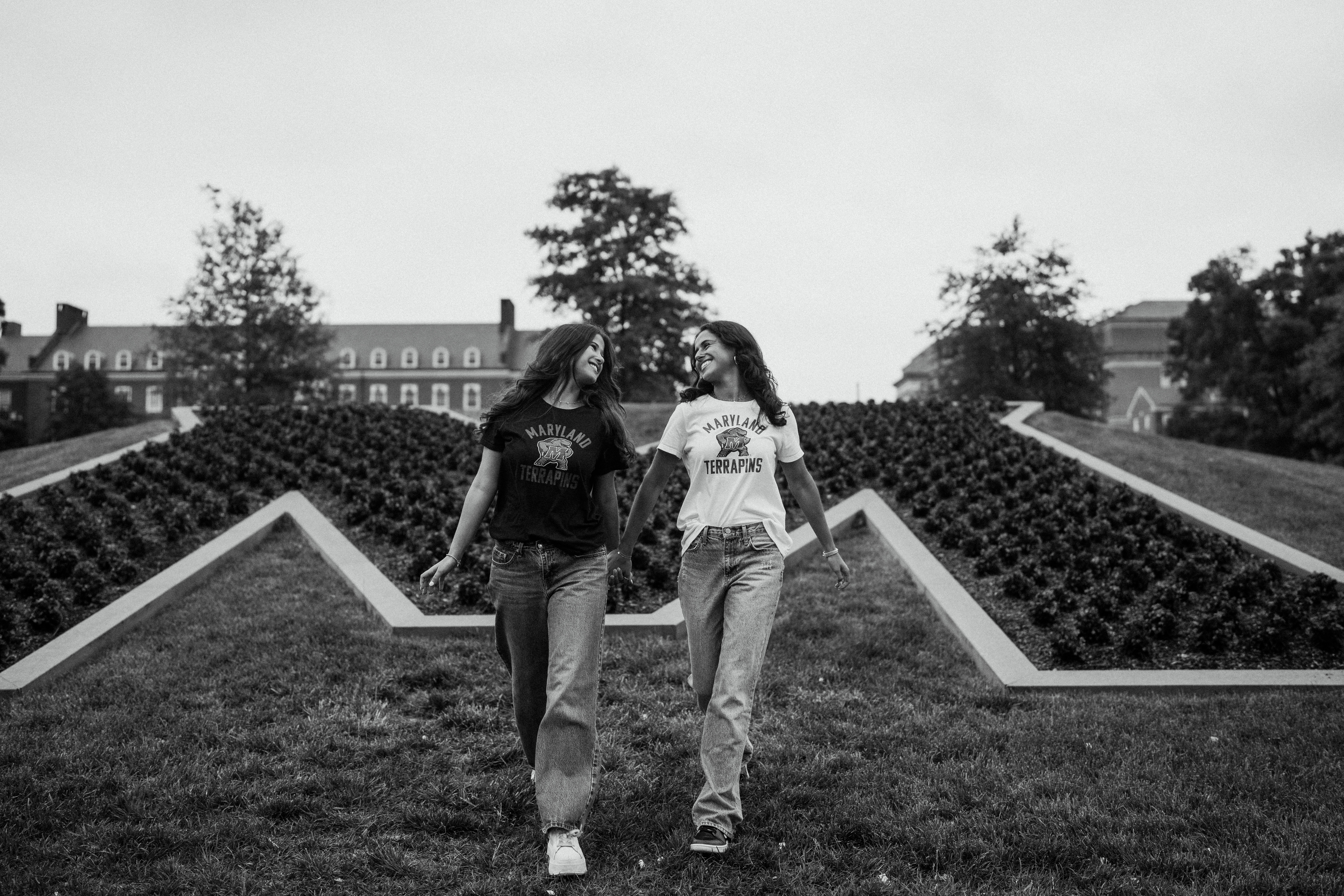 Spring University of Maryland Senior Session Graduation Photographer