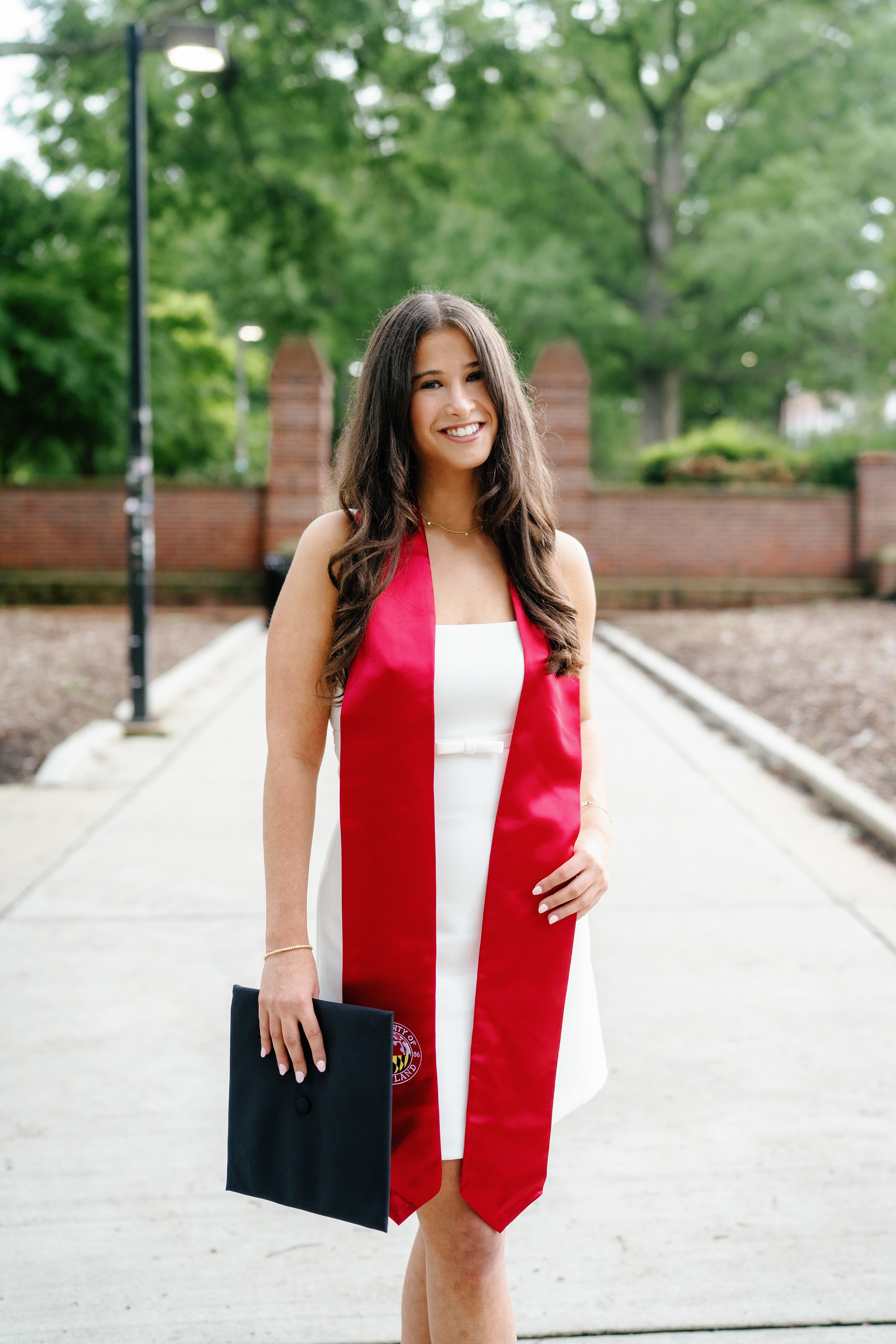 Spring University of Maryland Senior Session Graduation Photographer