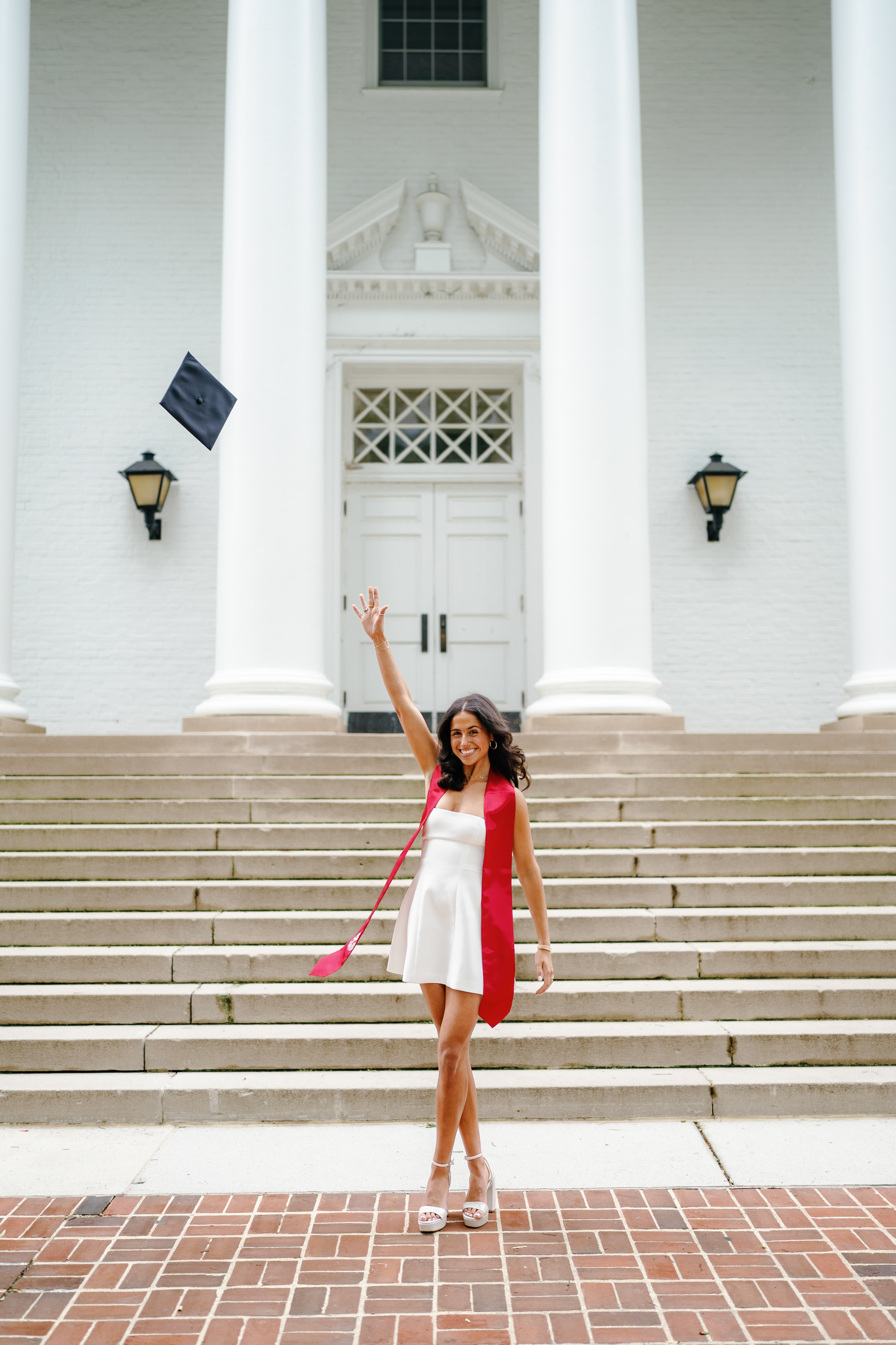 Spring University of Maryland Senior Session Graduation Photographer