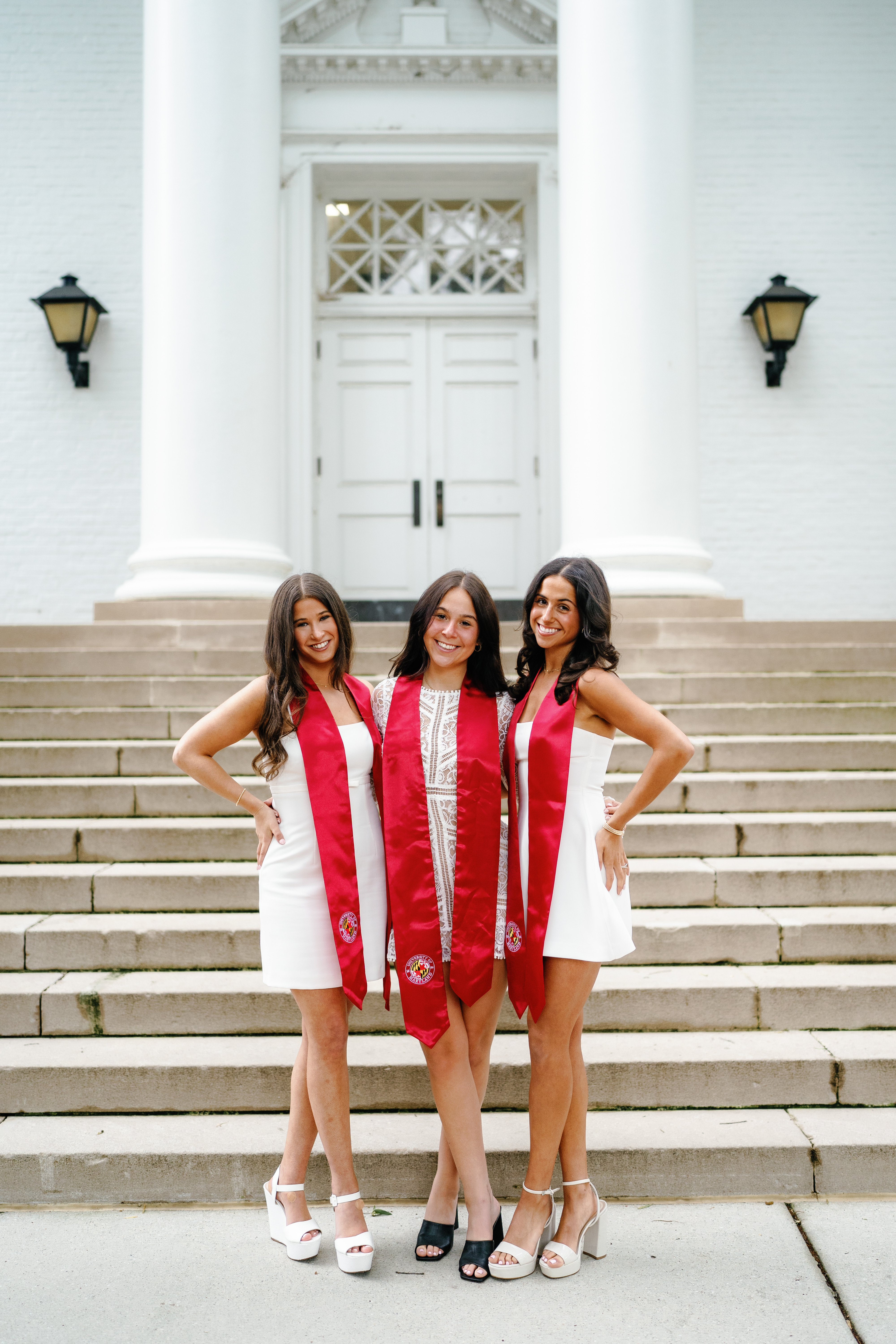 Spring University of Maryland Senior Session Graduation Photographer