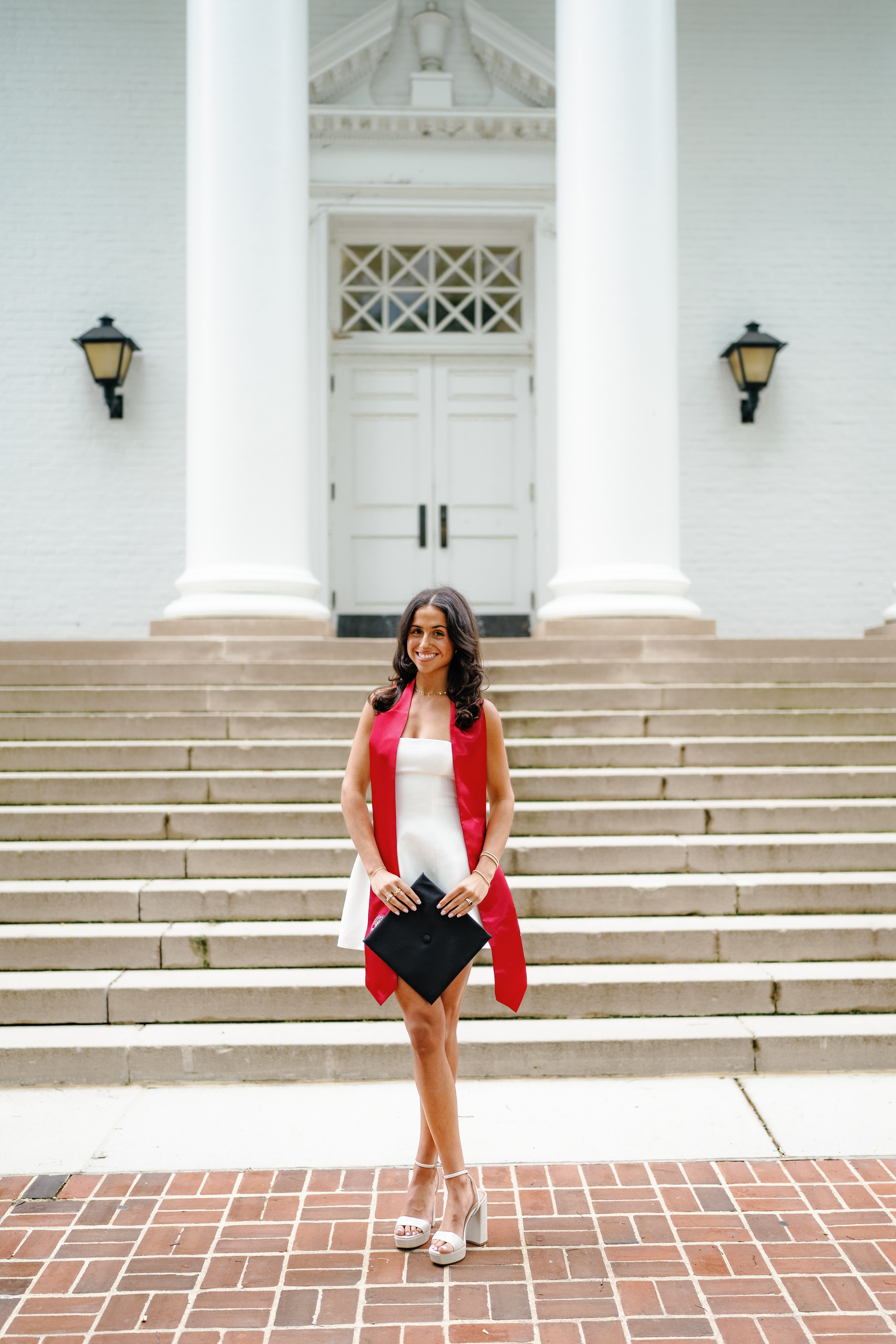 Spring University of Maryland Senior Session Graduation Photographer