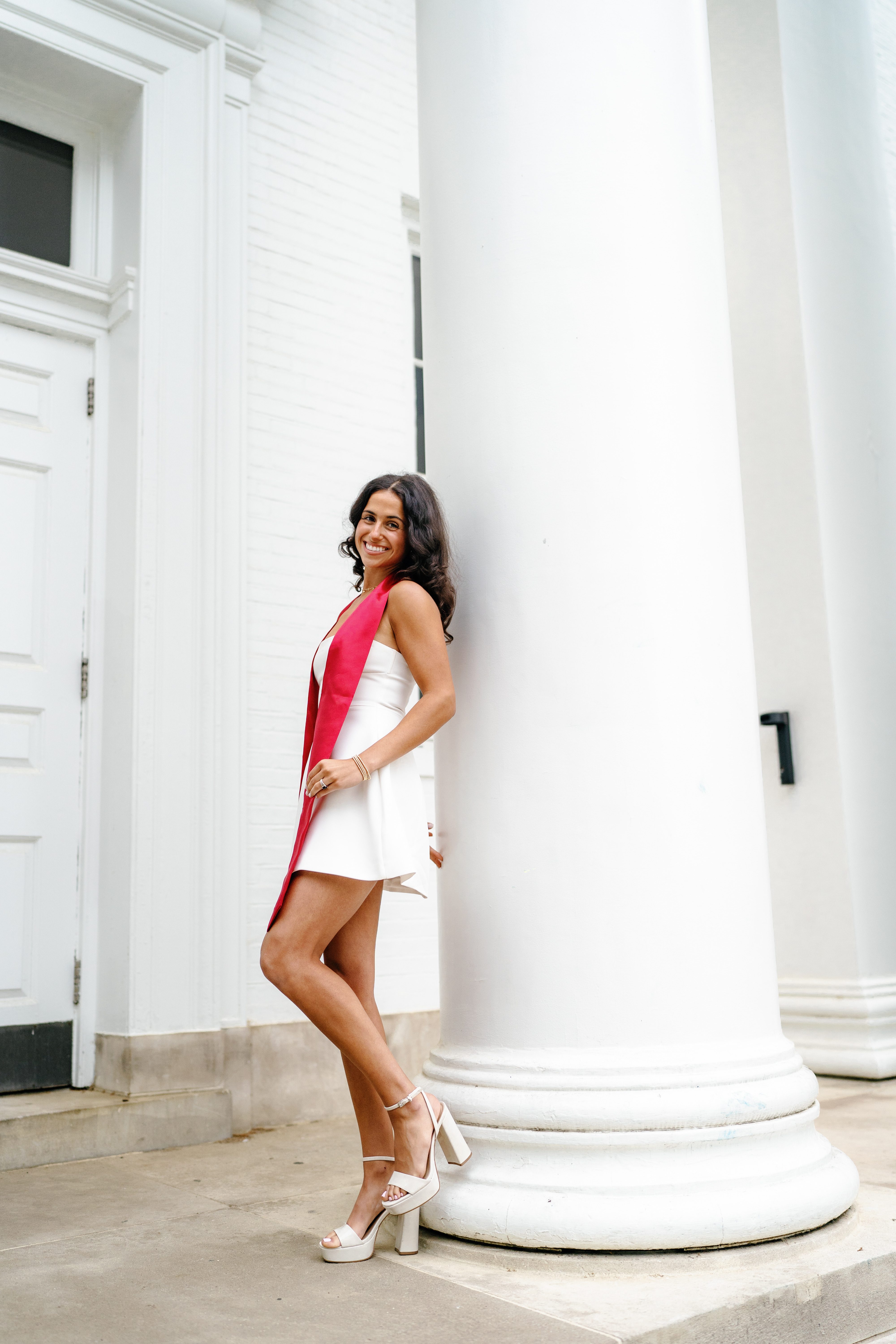 Spring University of Maryland Senior Session Graduation Photographer