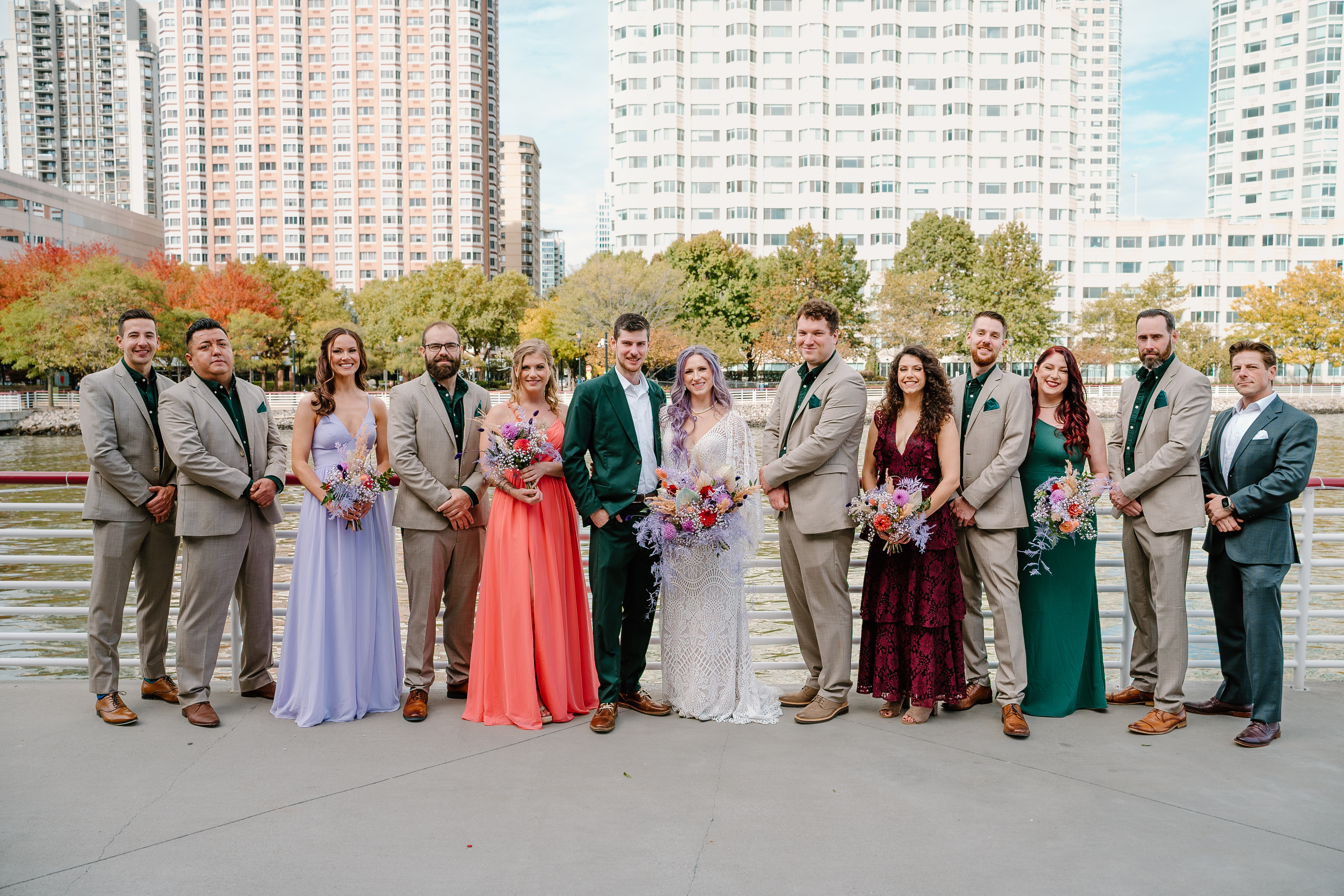 Fall Battello Wedding Session New Jersey Wedding Photographer