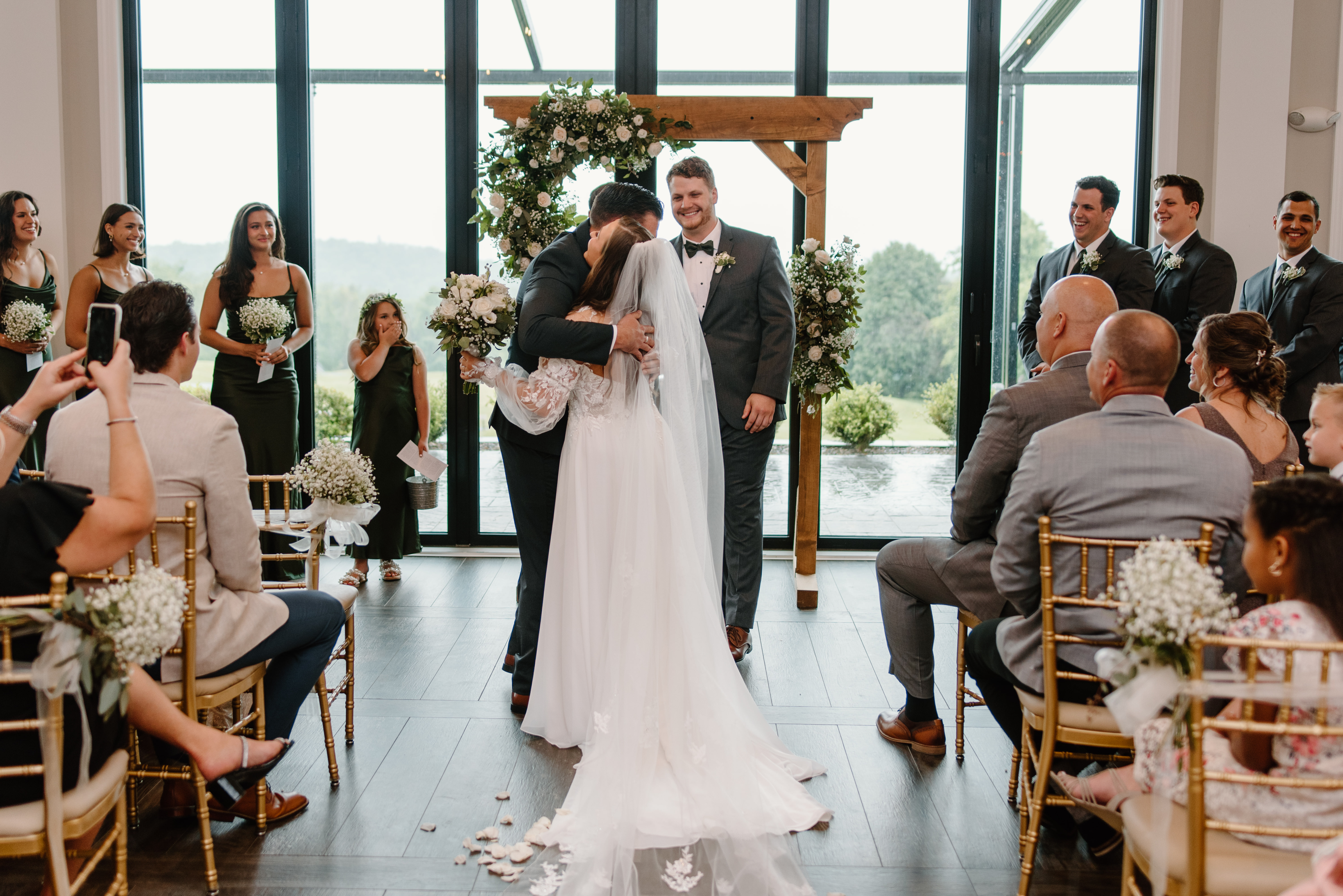 Spring Skyview Golf Club Wedding New Jersey Wedding Photographer