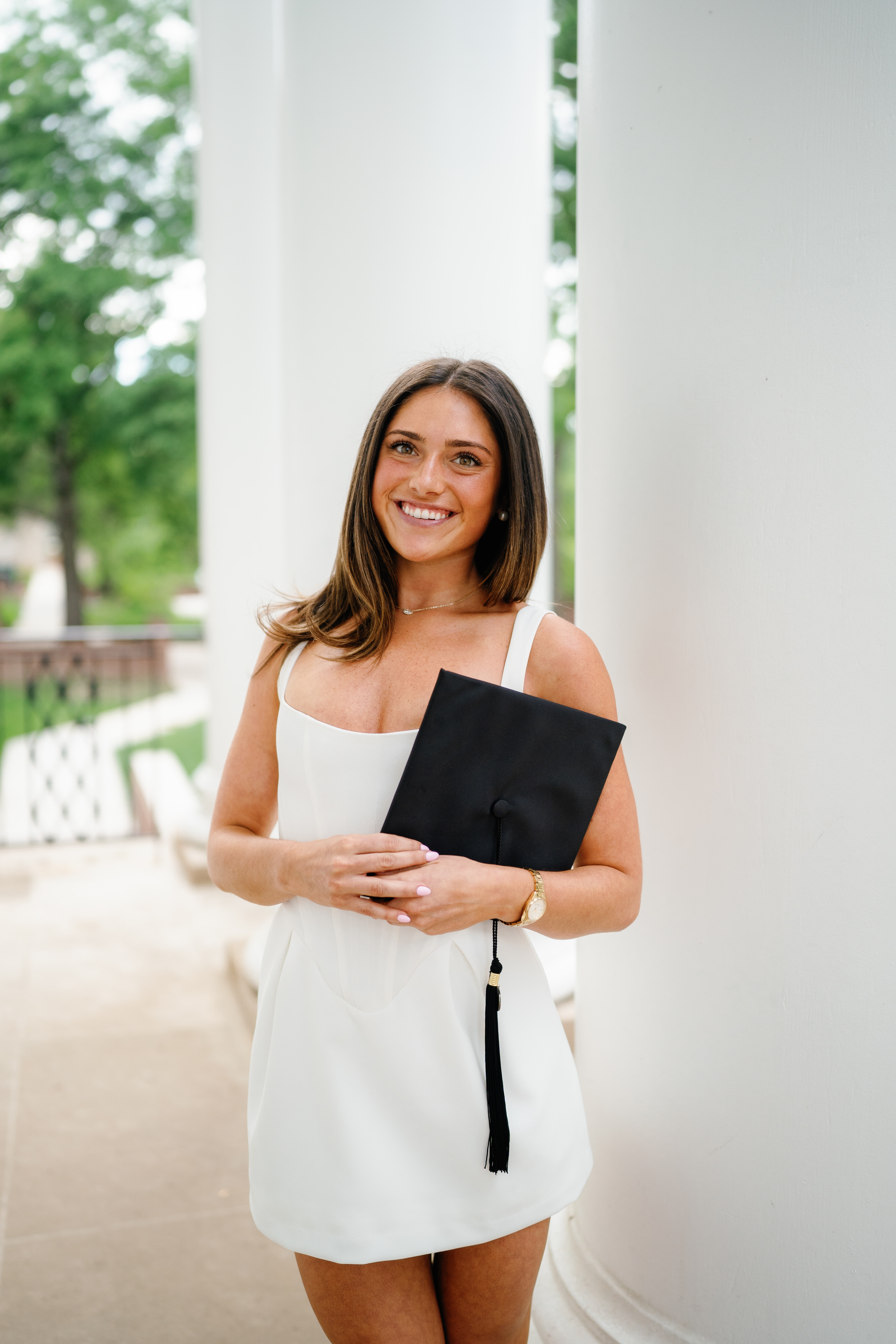 Spring University of Maryland Tri Delta Senior Session Graduation Photographer