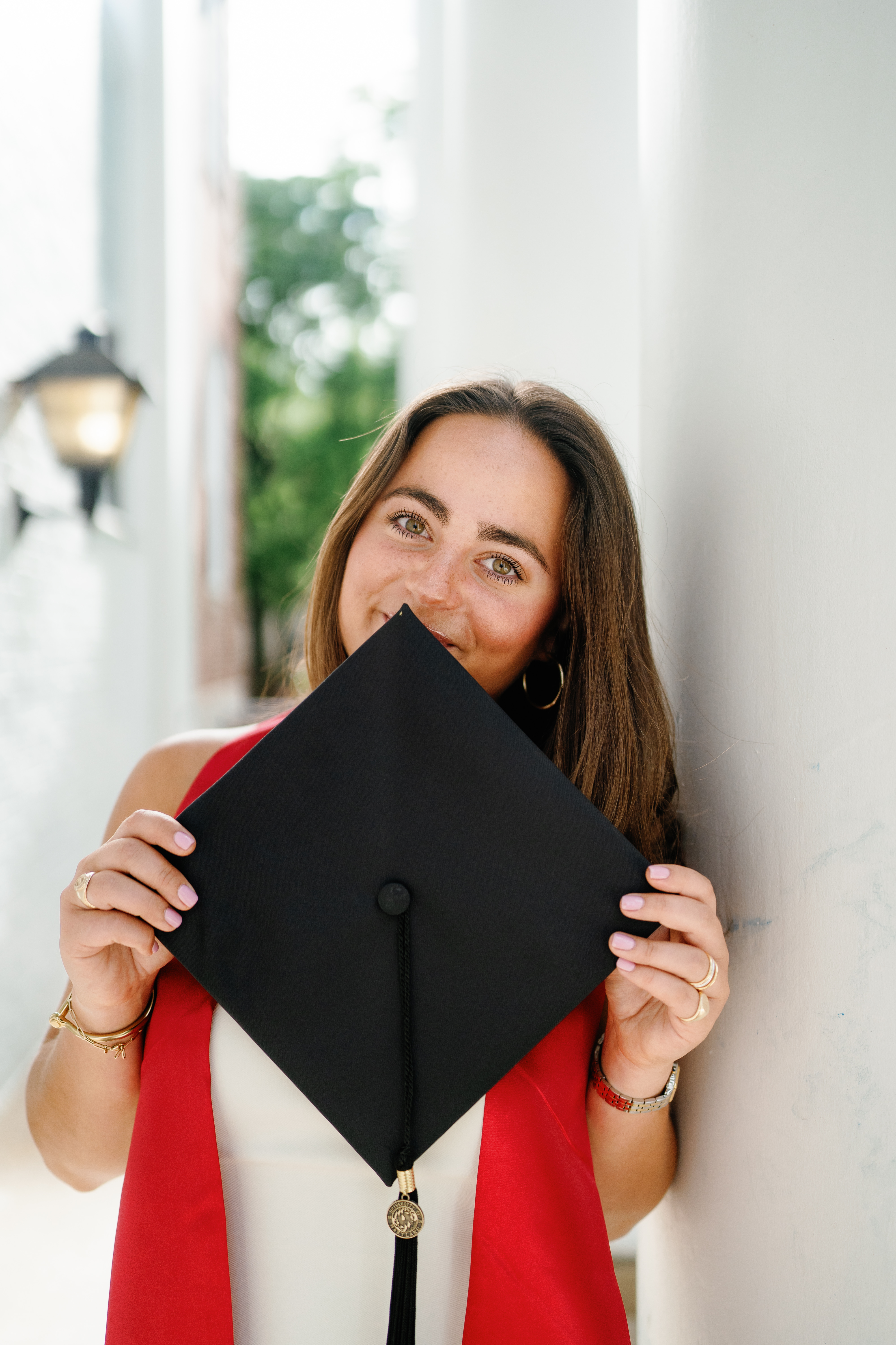 Spring University of Maryland Tri Delta Senior Session Graduation Photographer