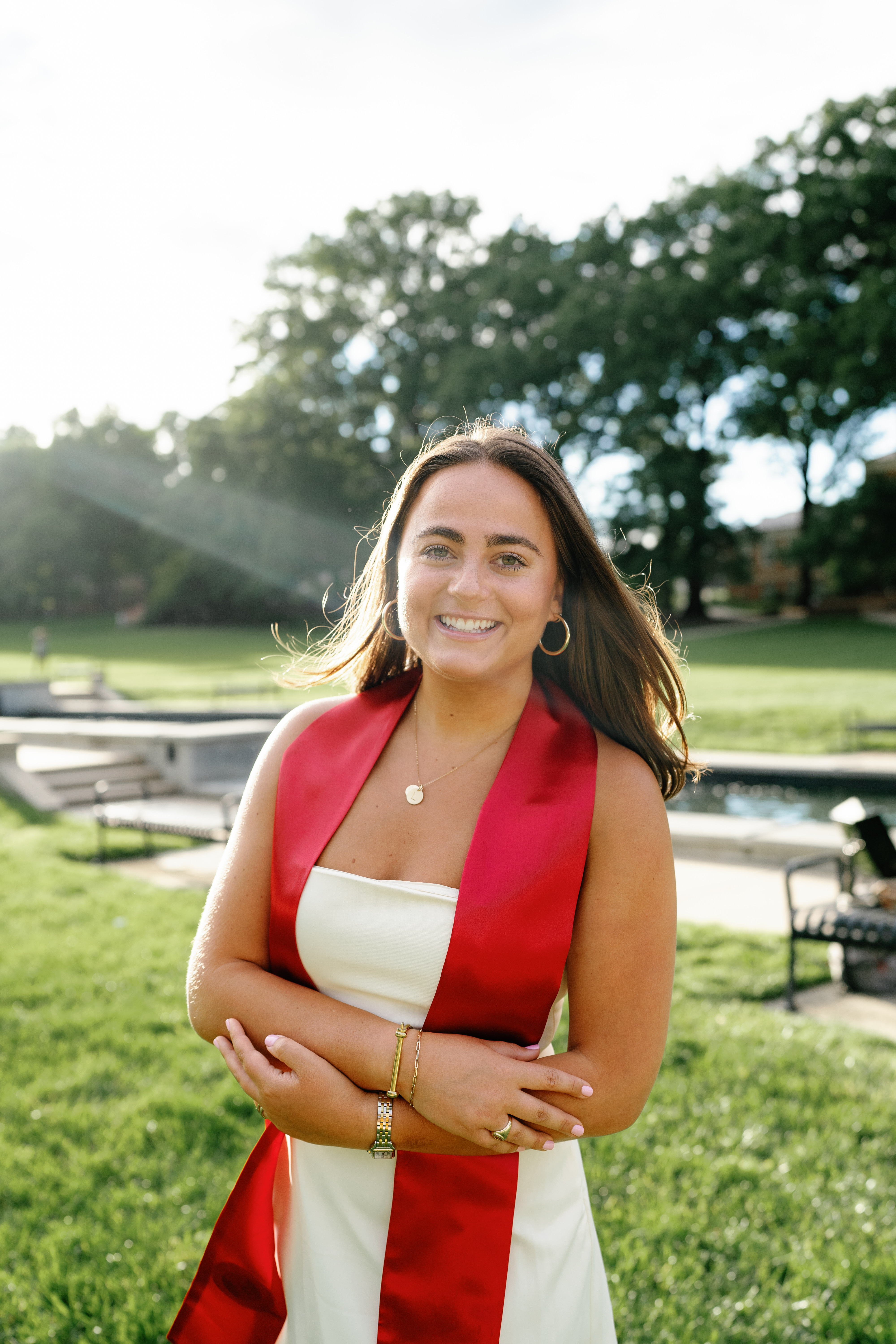 Spring University of Maryland Tri Delta Senior Session Graduation Photographer