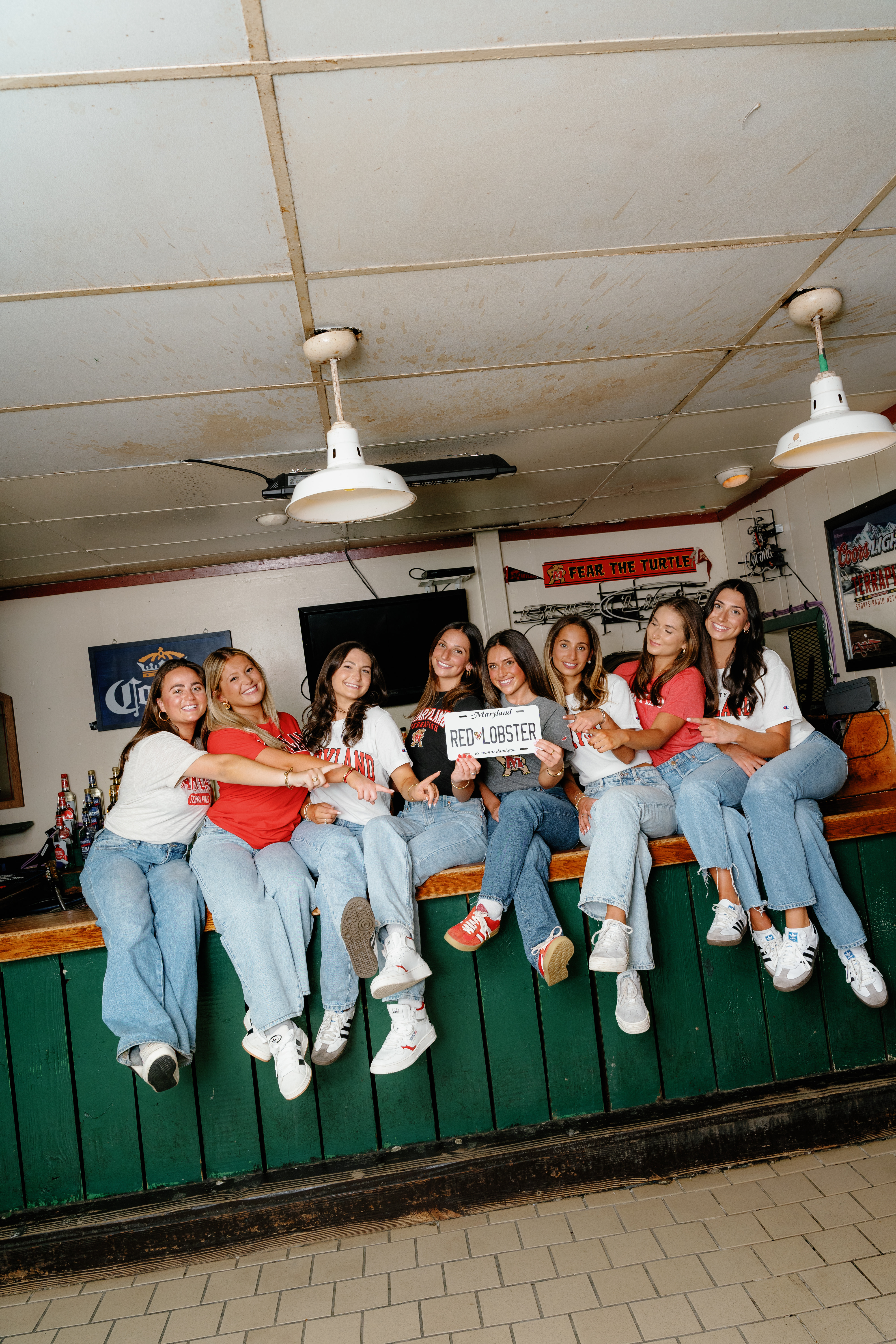 Spring University of Maryland Tri Delta Senior Session Graduation Photographer