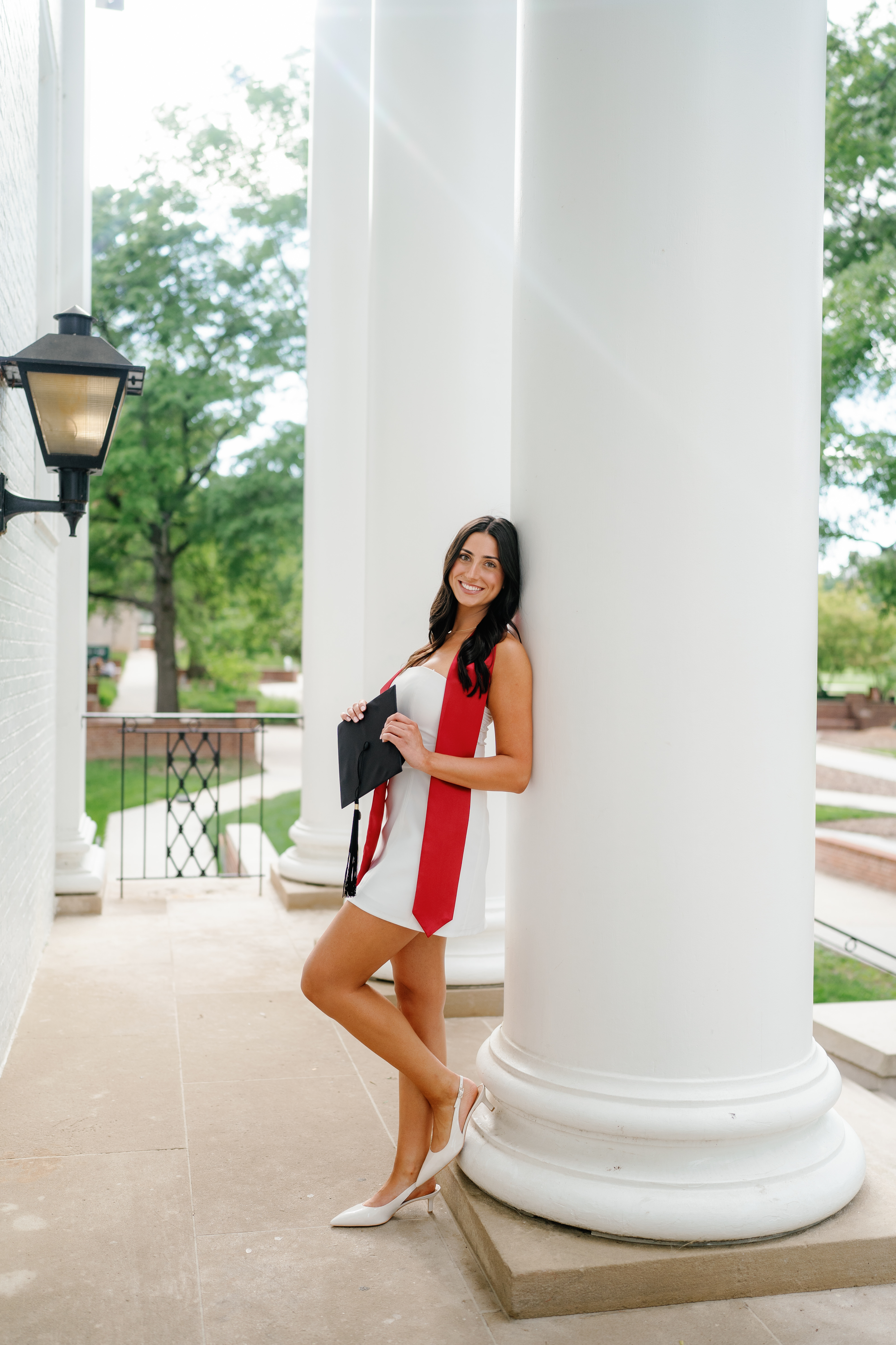 Spring University of Maryland Tri Delta Senior Session Graduation Photographer