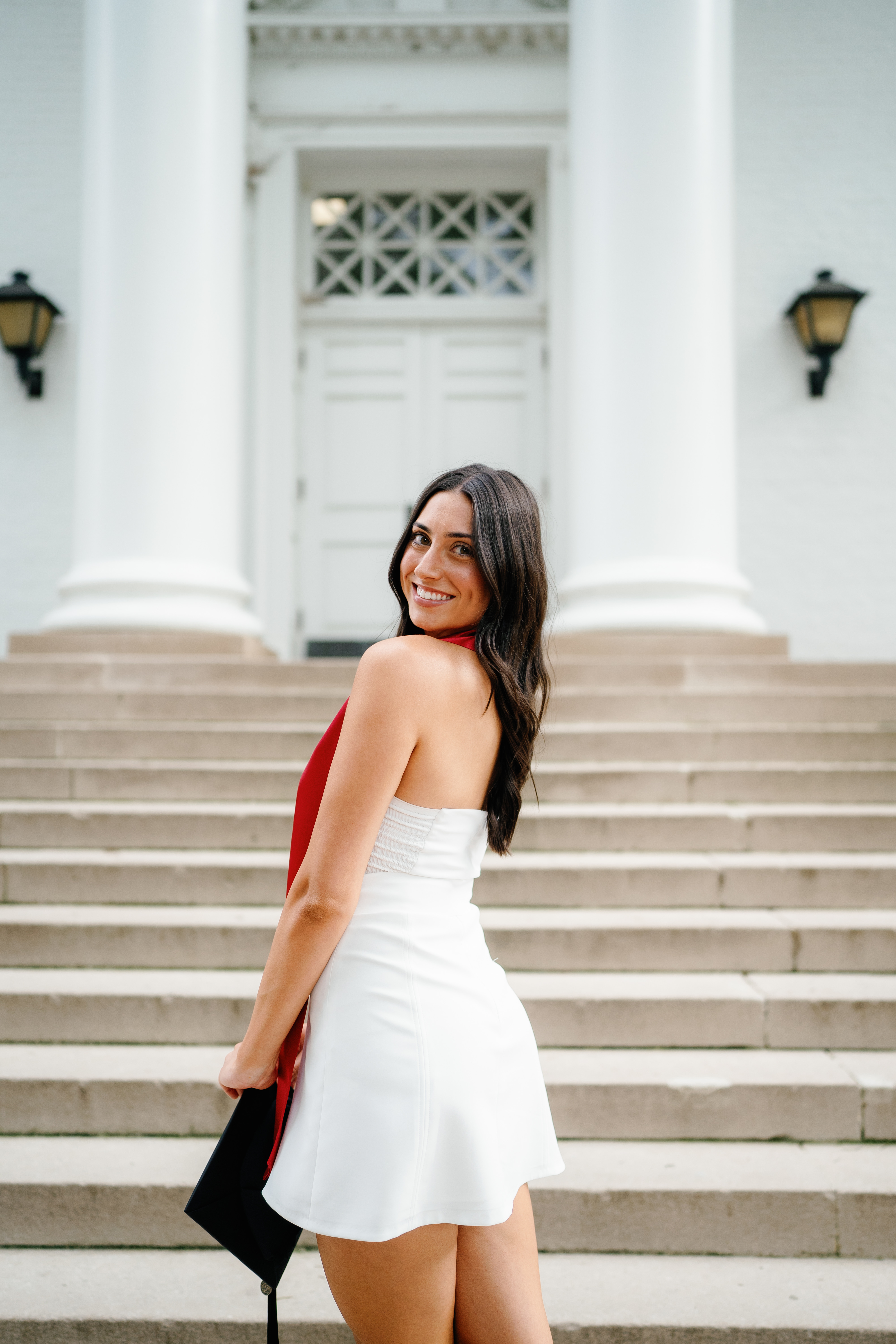 Spring University of Maryland Tri Delta Senior Session Graduation Photographer