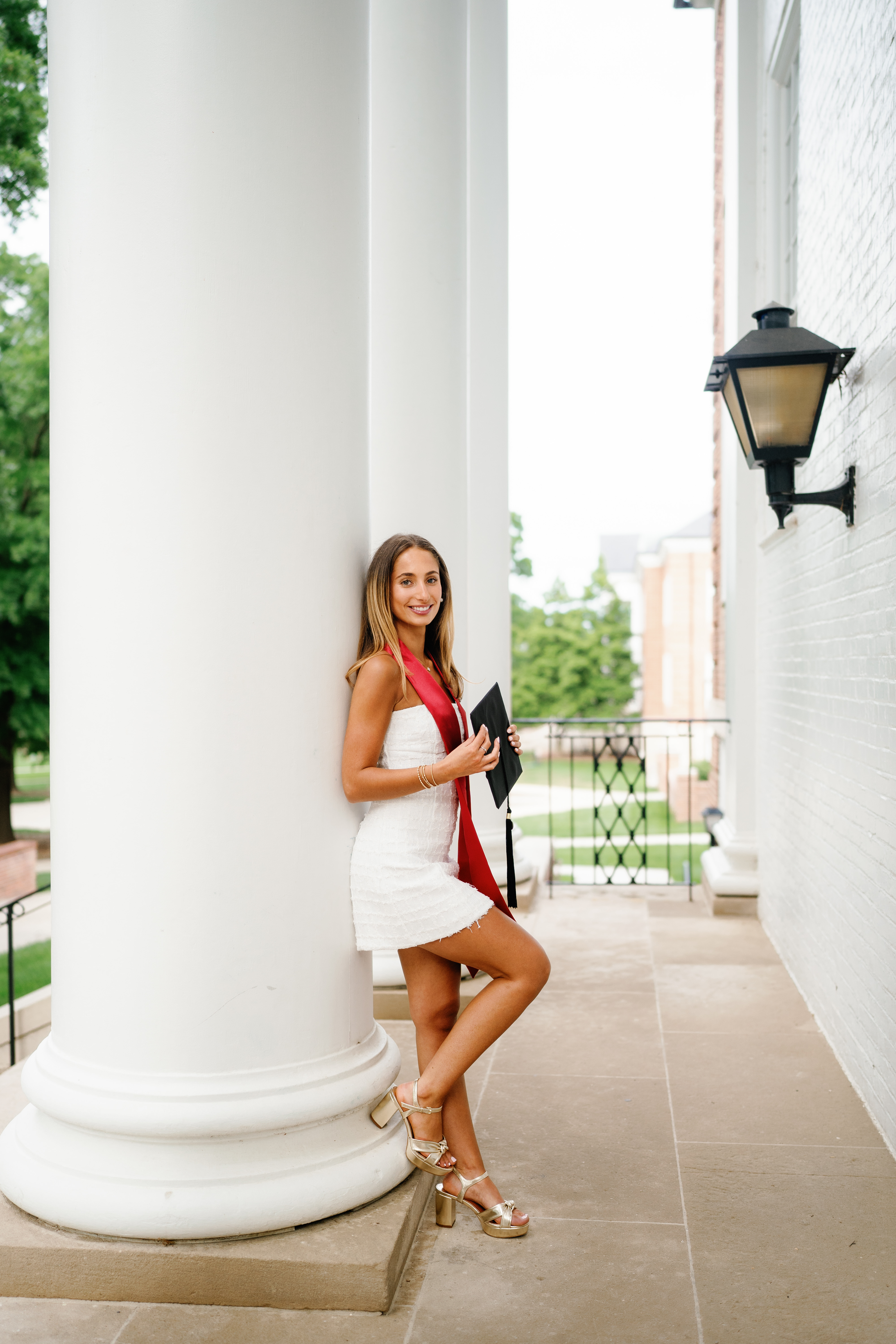 Spring University of Maryland Tri Delta Senior Session Graduation Photographer