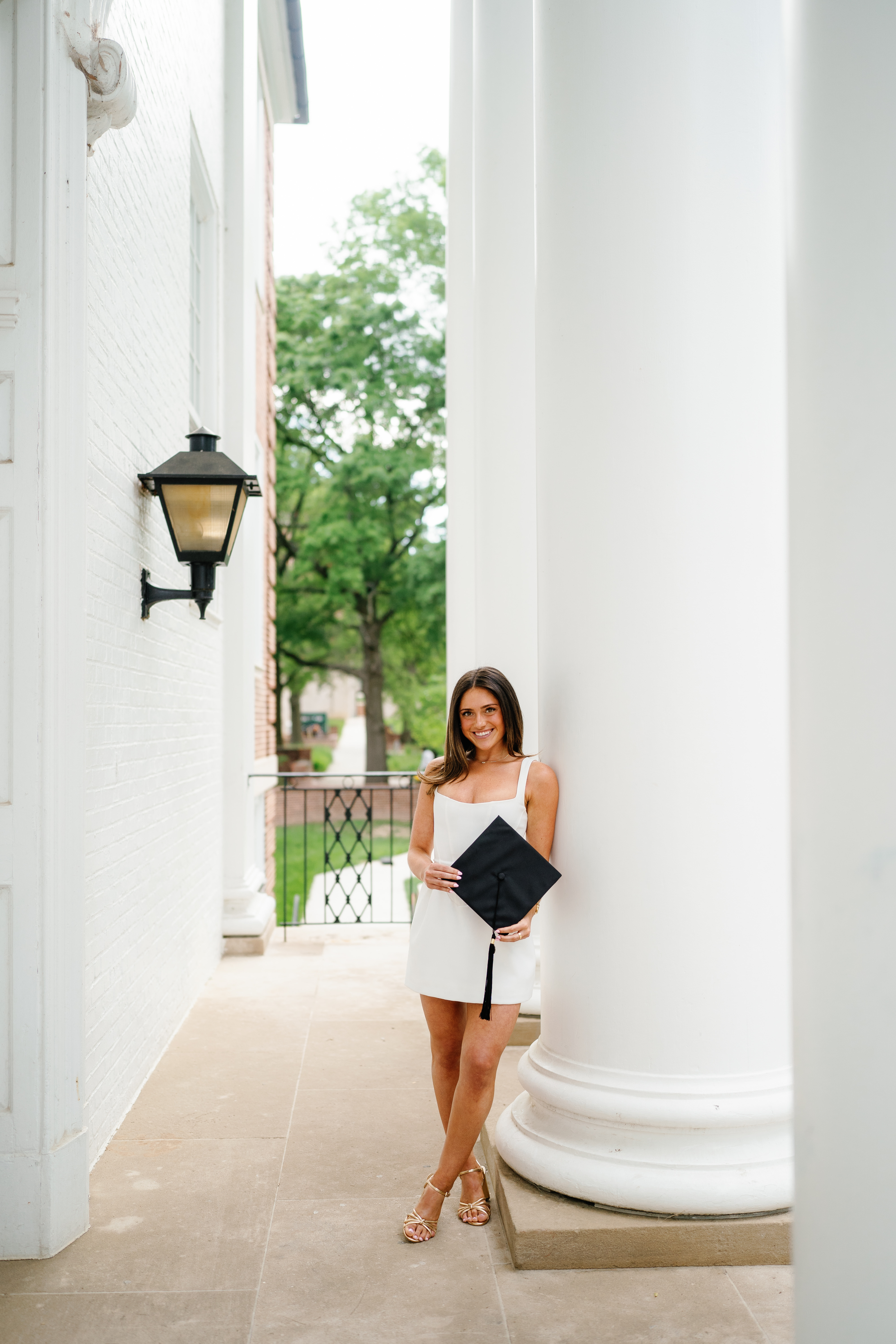 Spring University of Maryland Tri Delta Senior Session Graduation Photographer