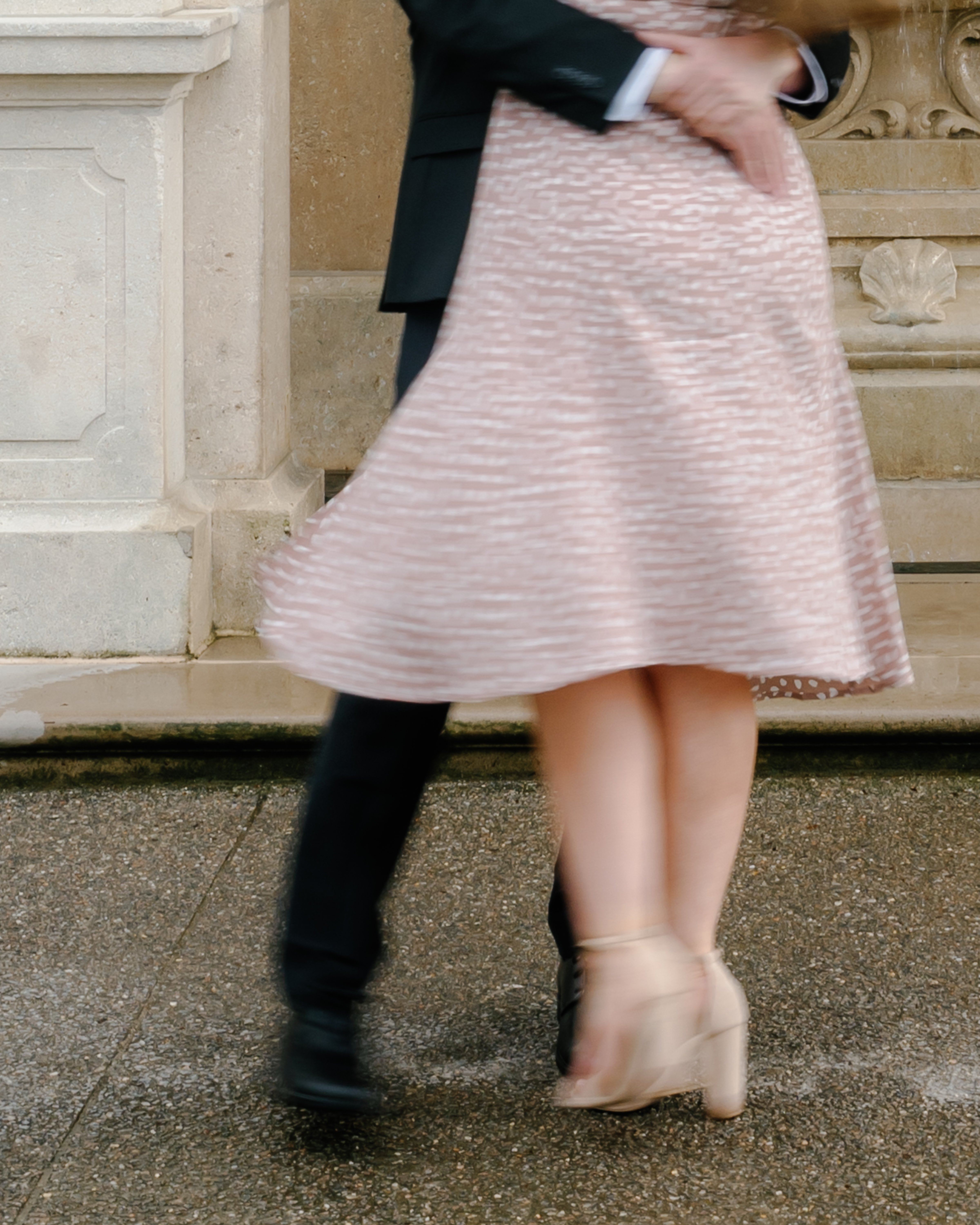 Spring Longwood Gardens Engagement Session Pennsylvania Wedding Photographer