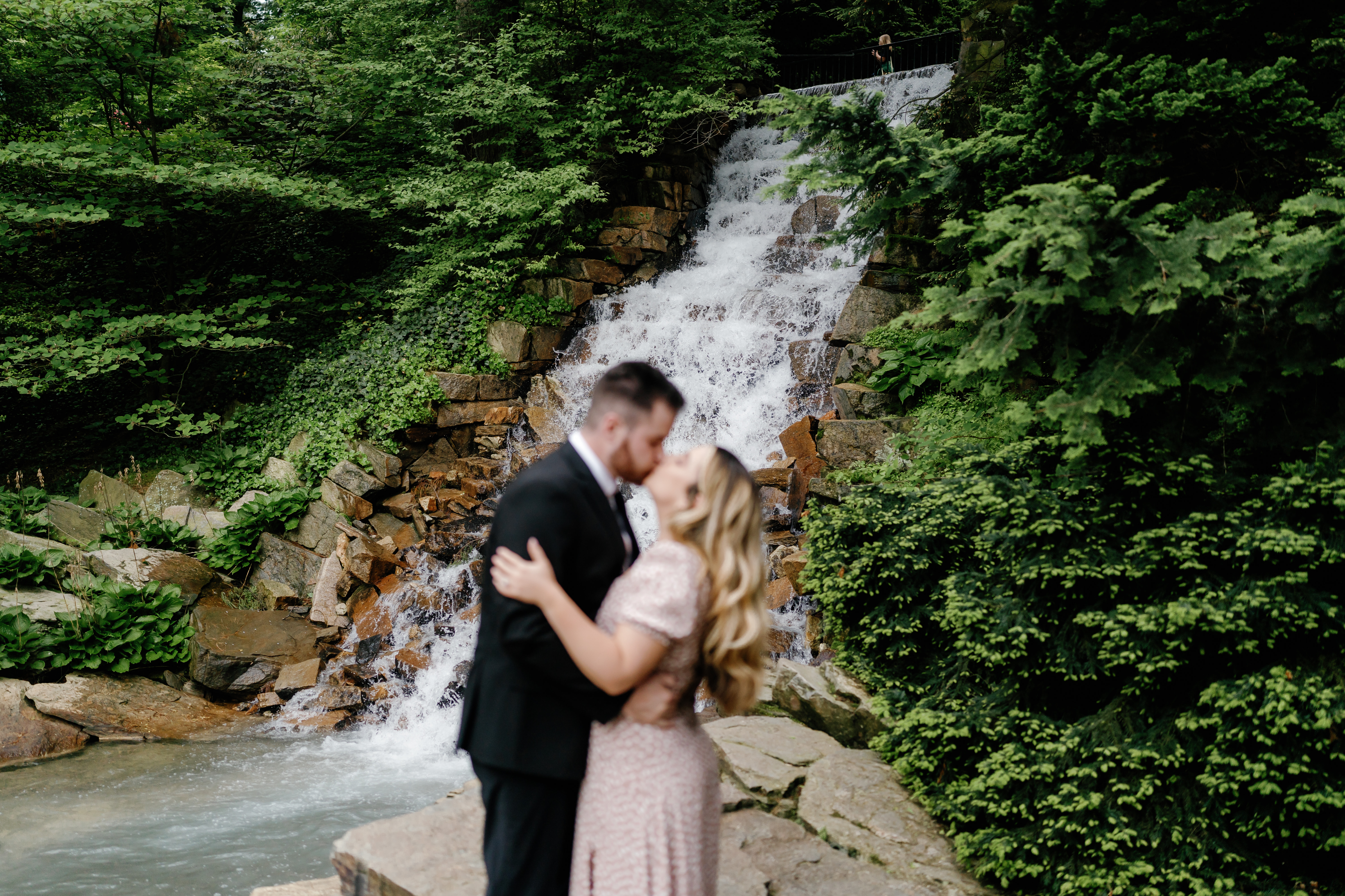 Spring Longwood Gardens Engagement Session Pennsylvania Wedding Photographer