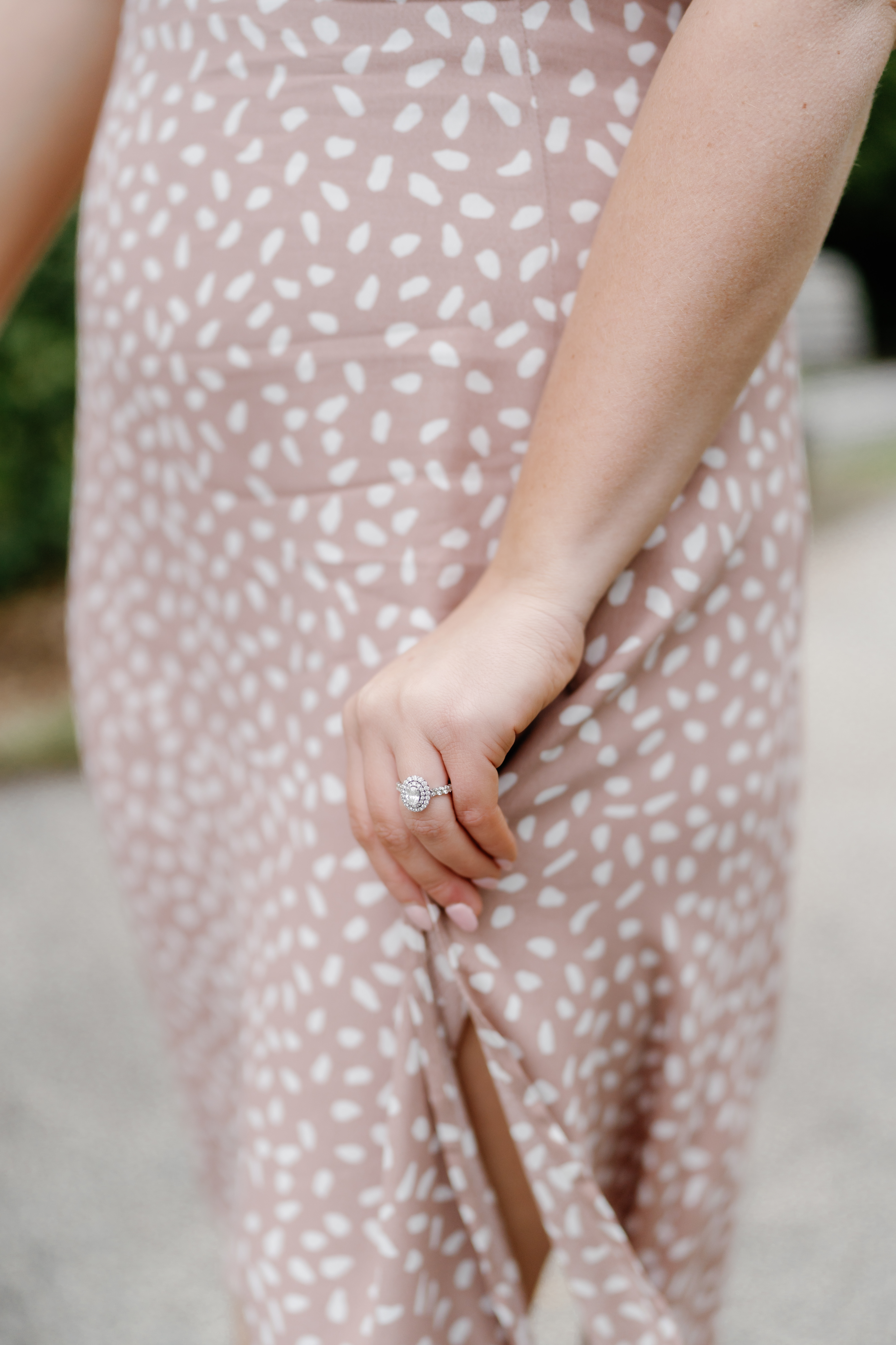 Spring Longwood Gardens Engagement Session Pennsylvania Wedding Photographer