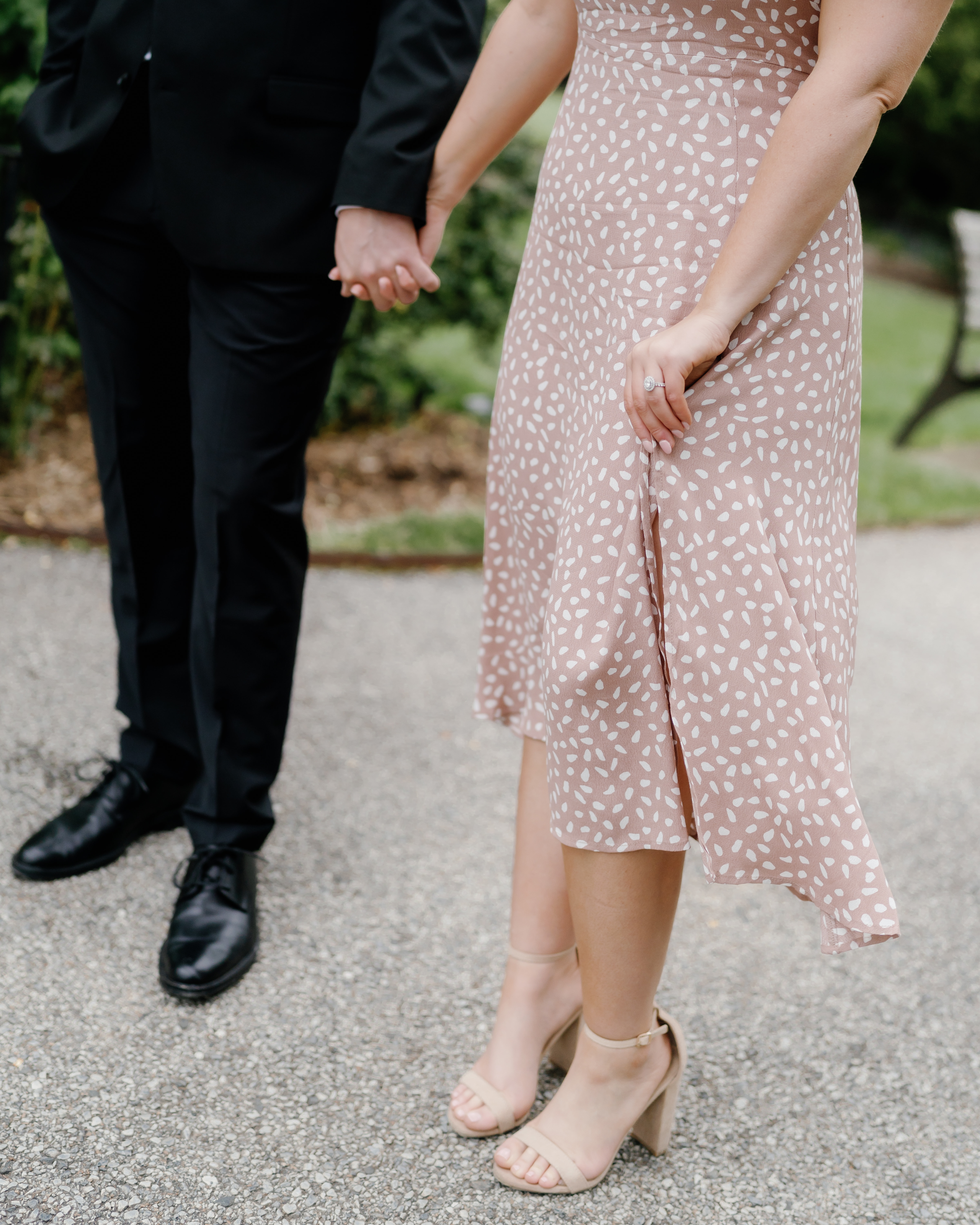 Spring Longwood Gardens Engagement Session Pennsylvania Wedding Photographer