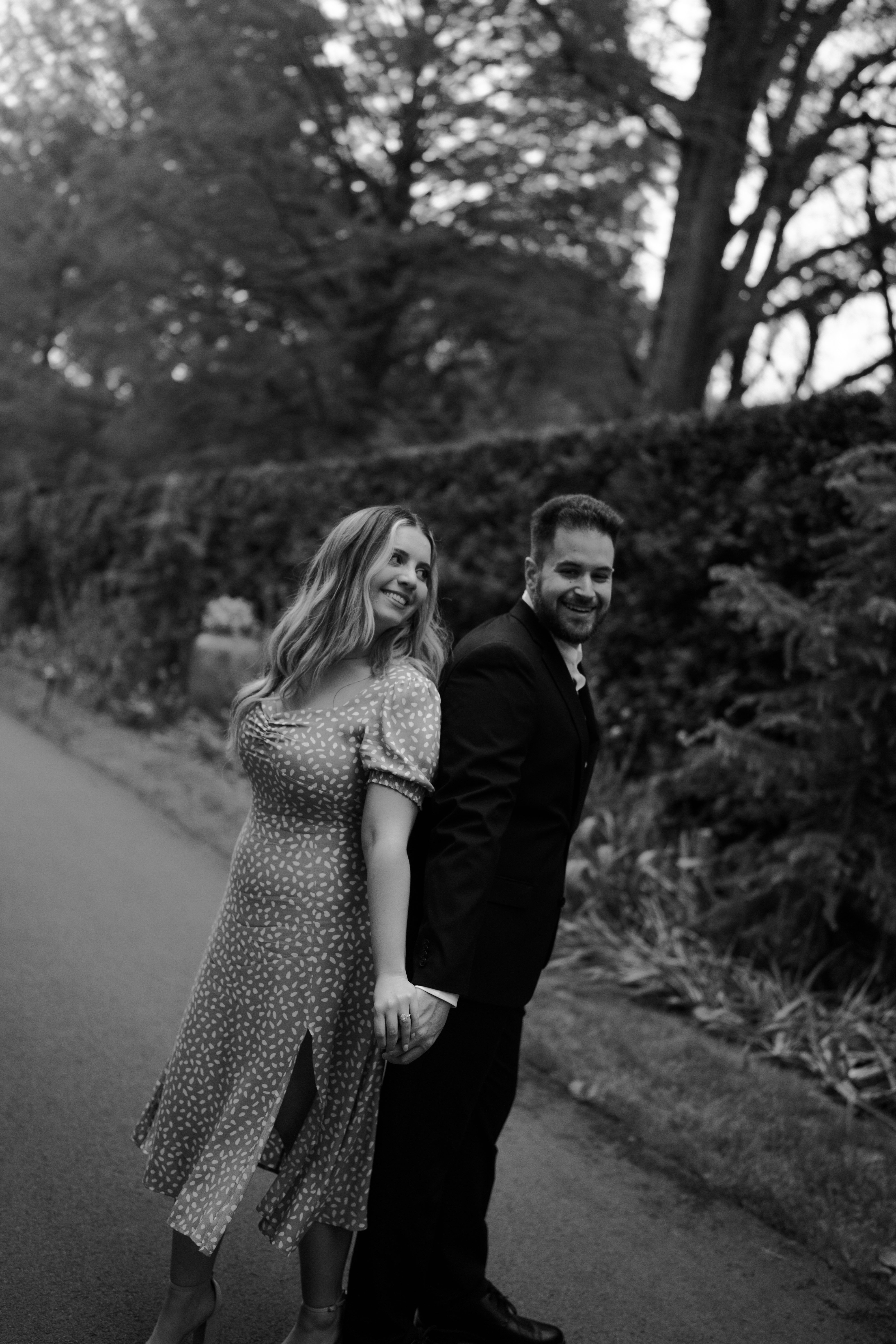 Spring Longwood Gardens Engagement Session Pennsylvania Wedding Photographer