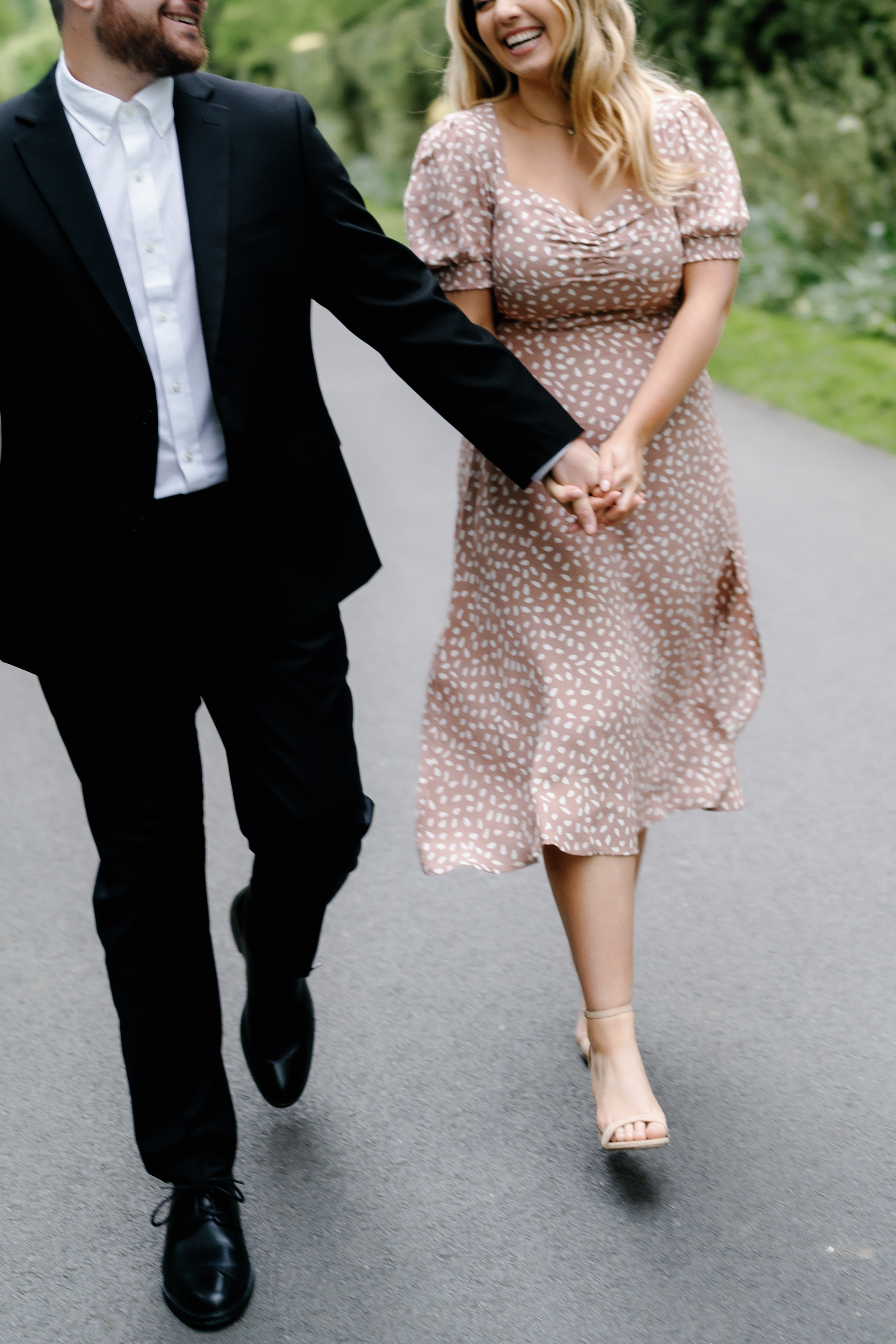 Spring Longwood Gardens Engagement Session Pennsylvania Wedding Photographer