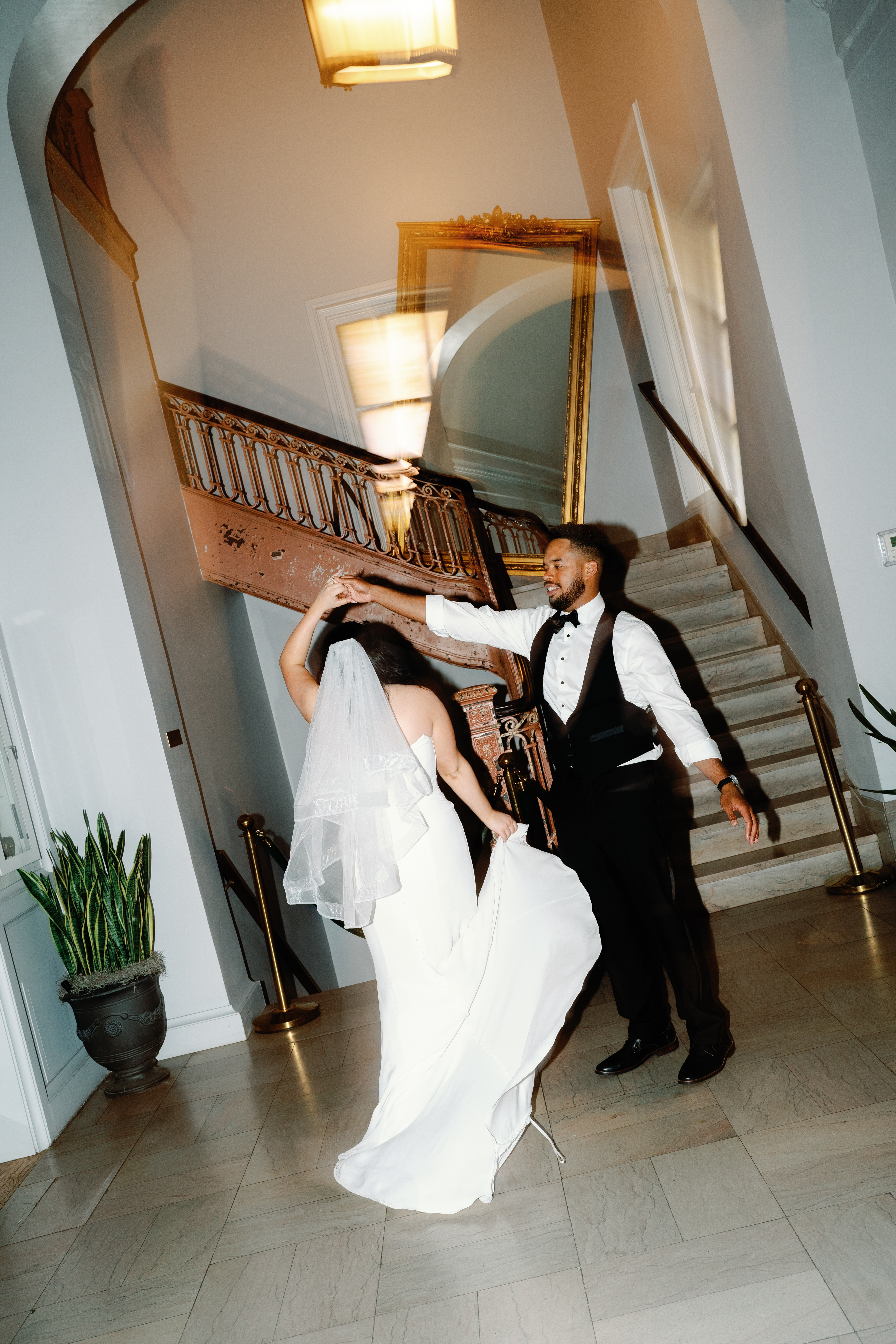 Summer The Line Hotel Elopement District of Columbia Wedding Photographer