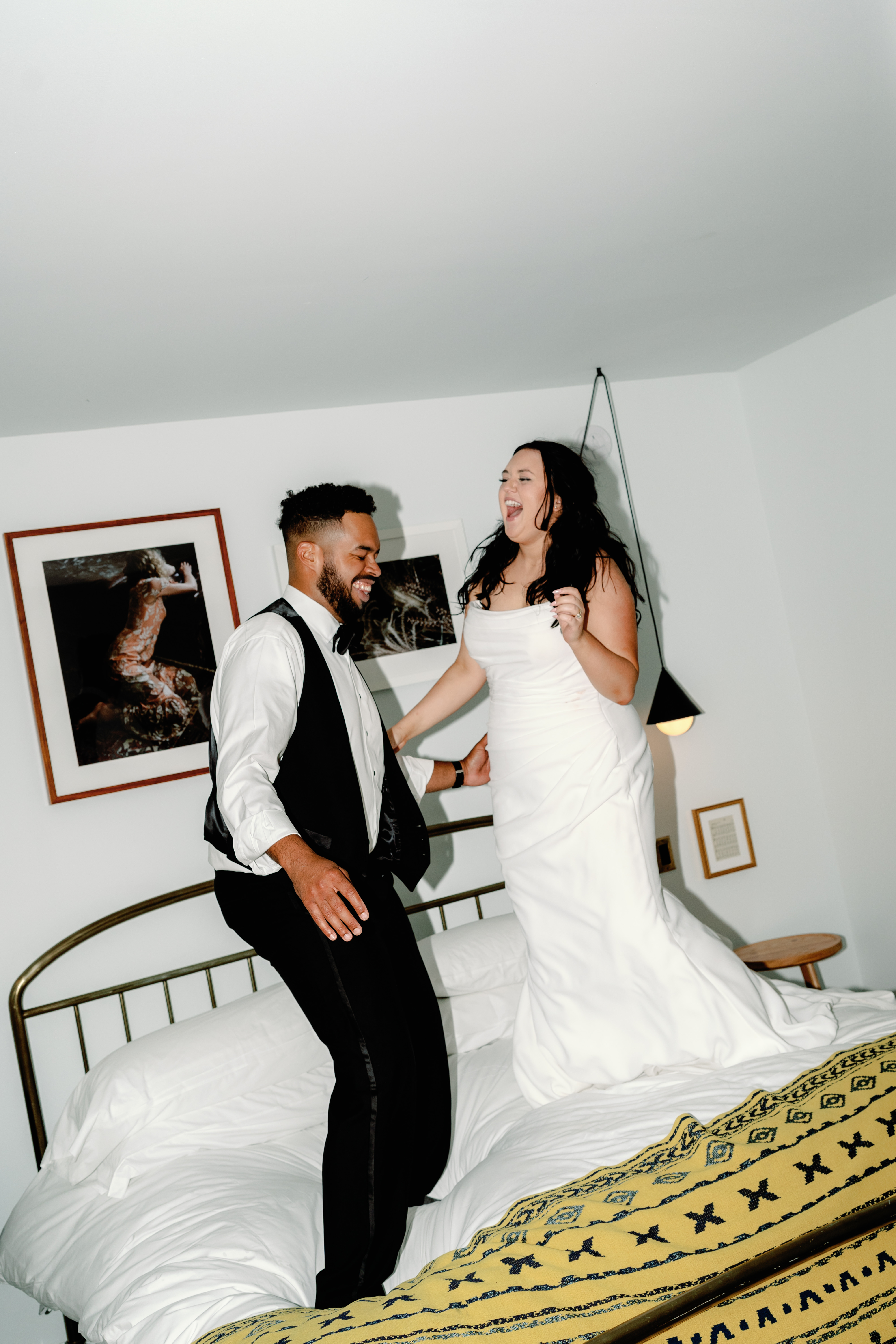 Summer The Line Hotel Elopement District of Columbia Wedding Photographer