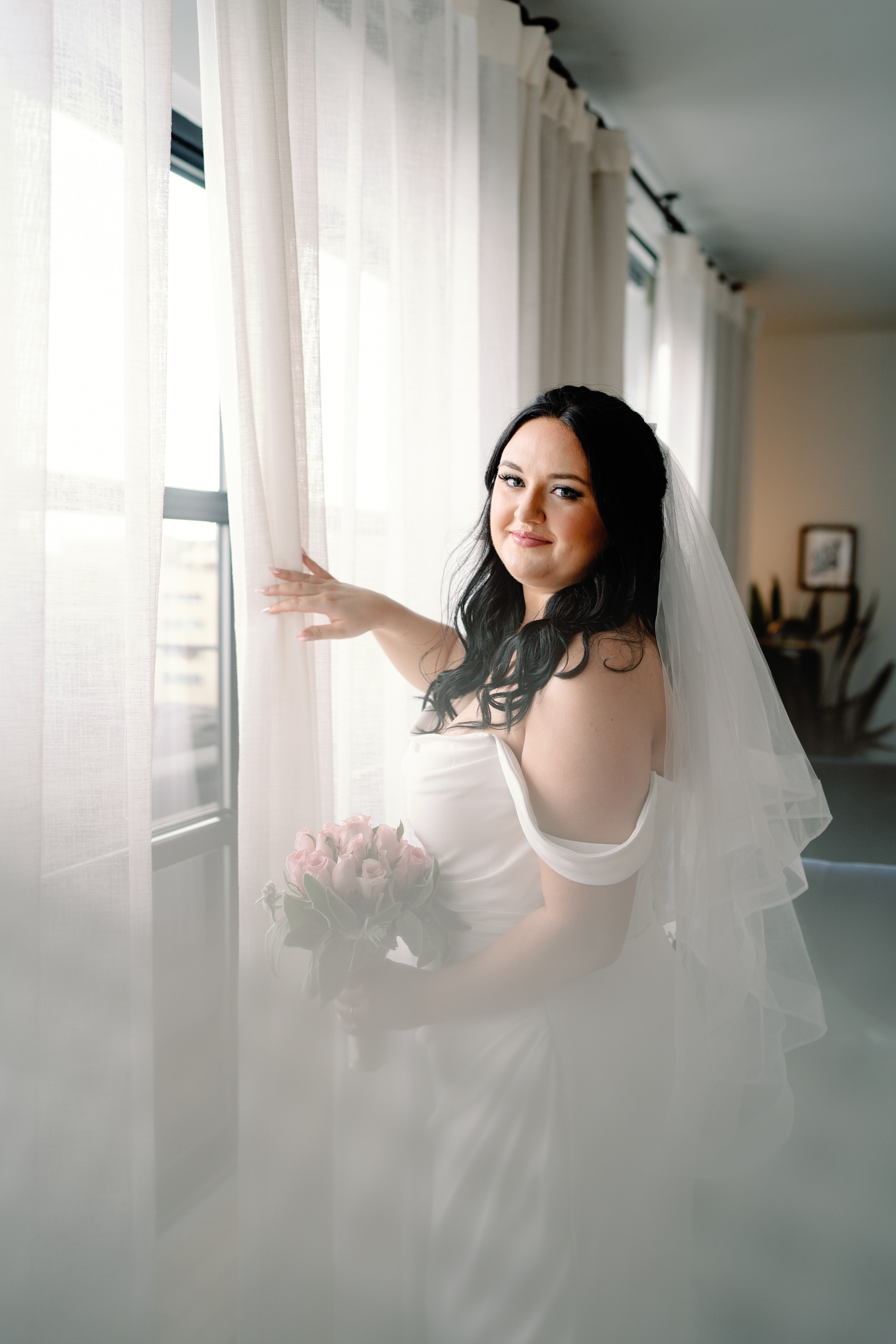 Summer The Line Hotel Elopement District of Columbia Wedding Photographer