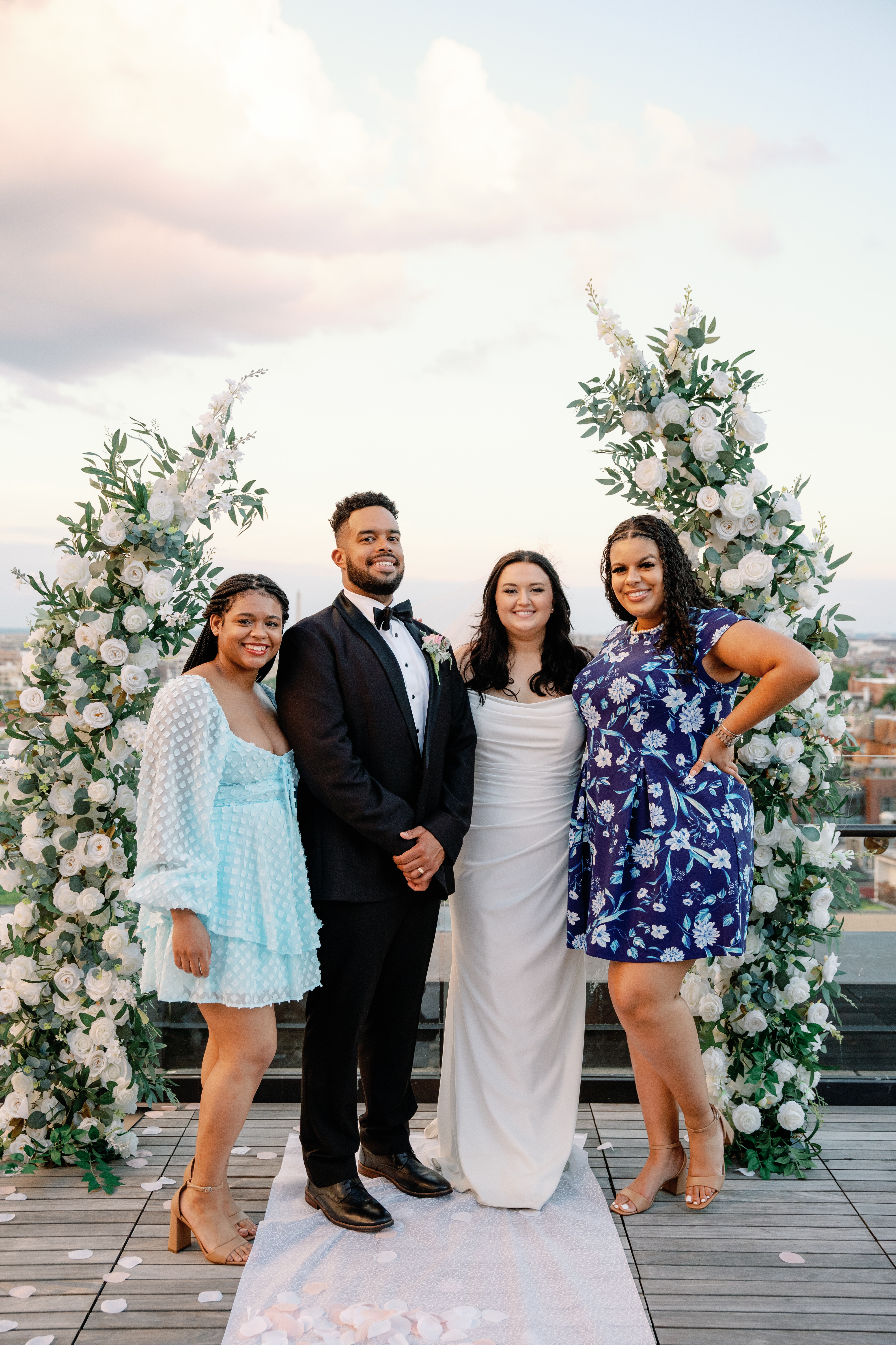 Summer The Line Hotel Elopement District of Columbia Wedding Photographer