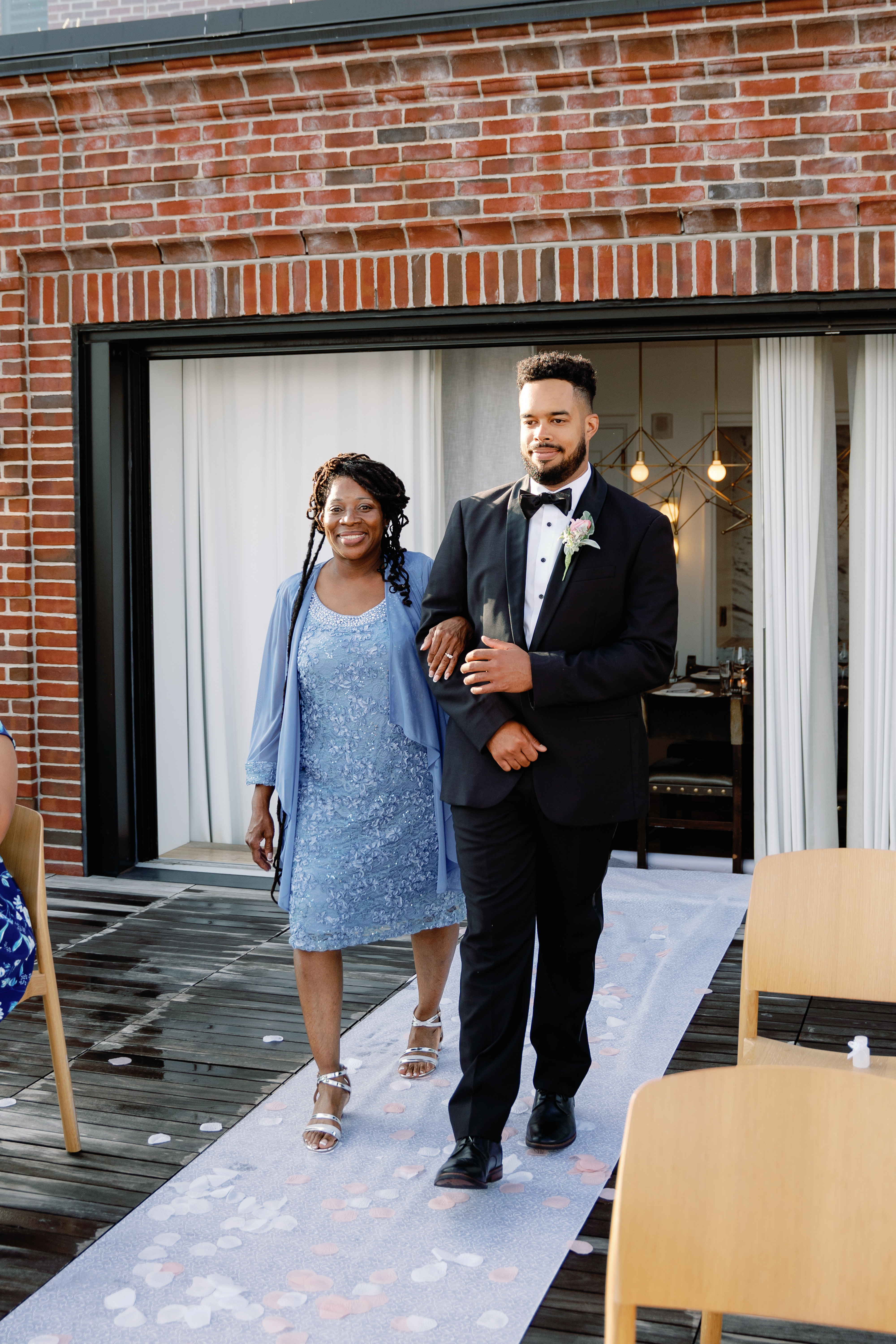 Summer The Line Hotel Elopement District of Columbia Wedding Photographer