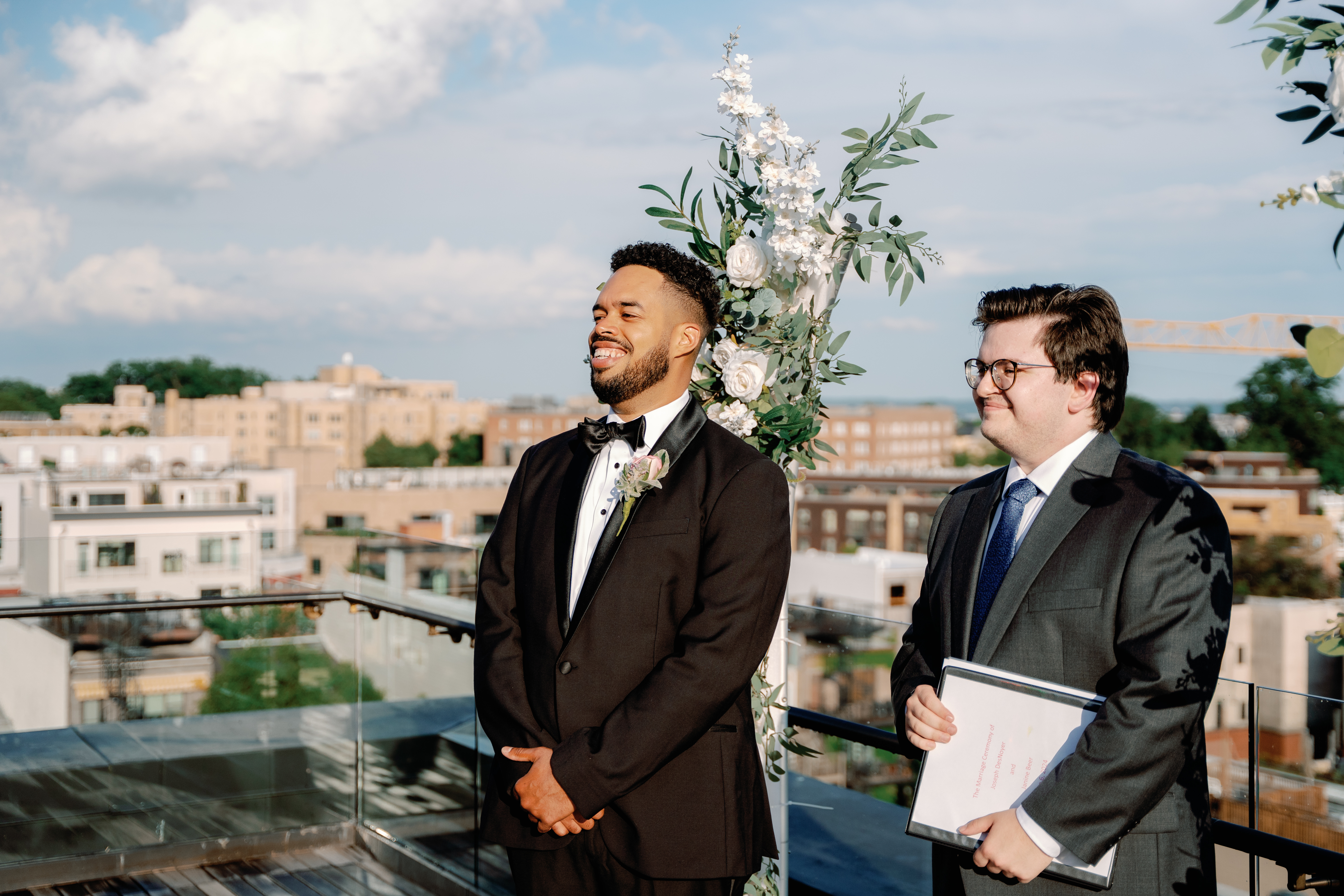 Summer The Line Hotel Elopement District of Columbia Wedding Photographer