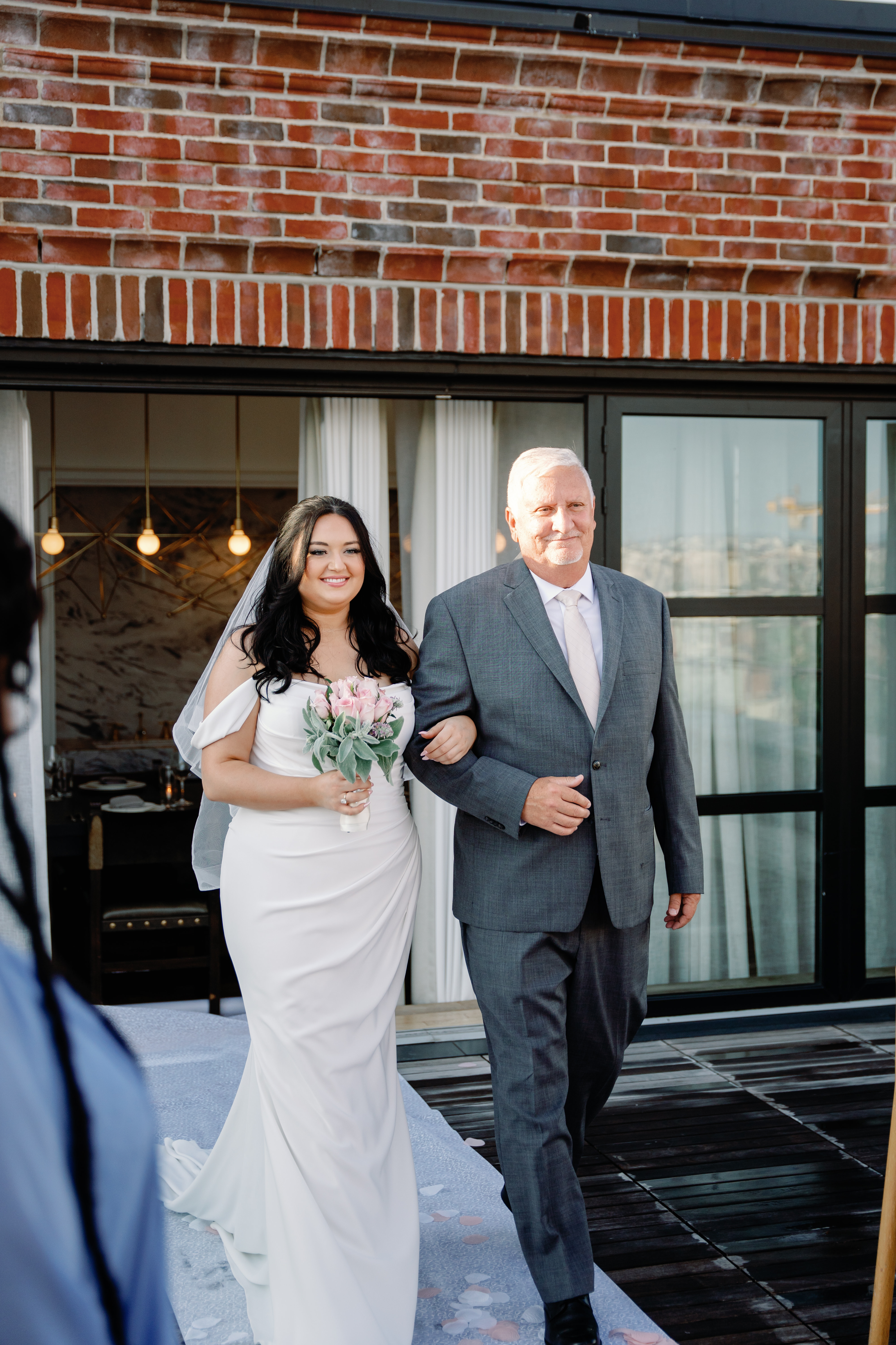 Summer The Line Hotel Elopement District of Columbia Wedding Photographer