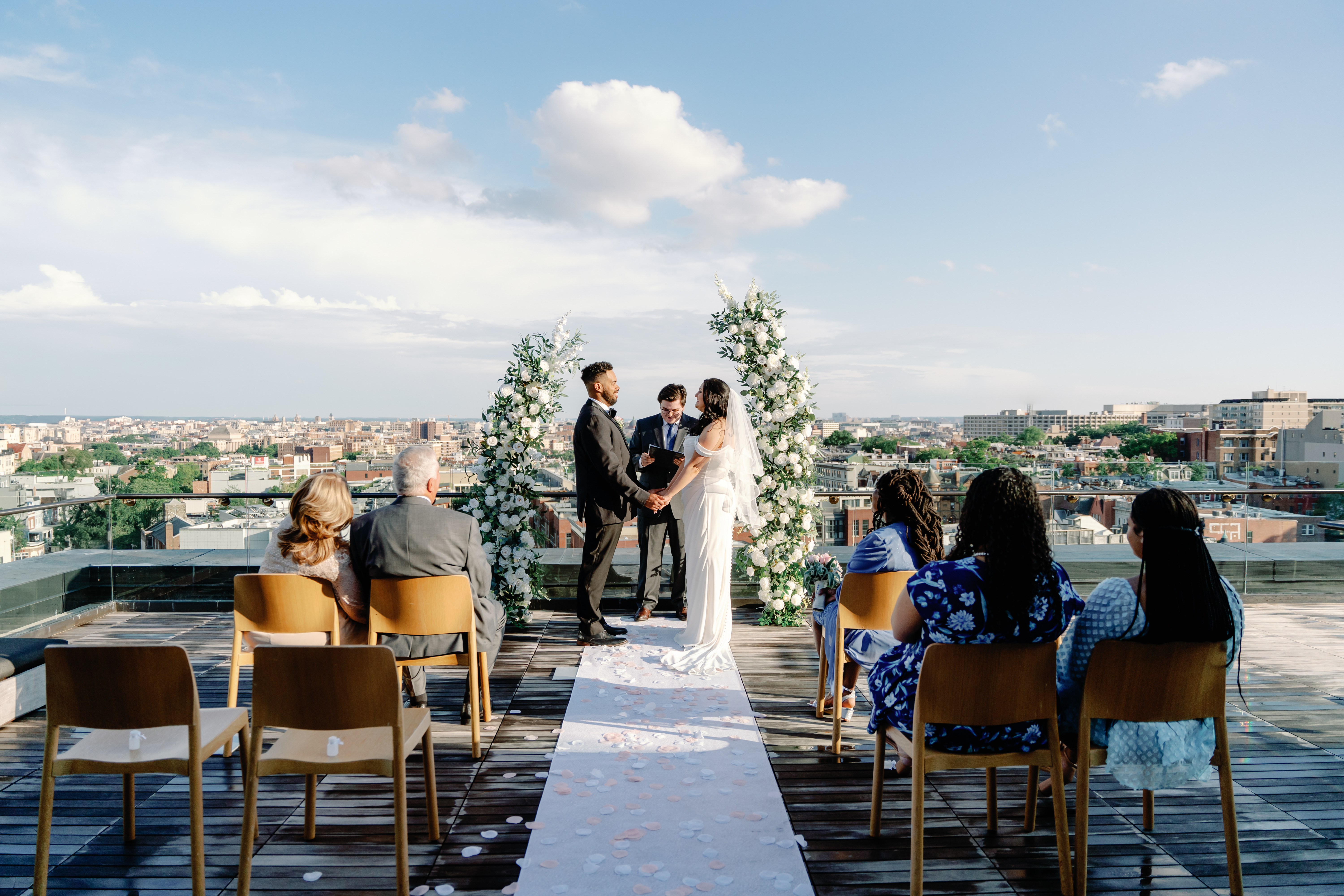 Summer The Line Hotel Elopement District of Columbia Wedding Photographer