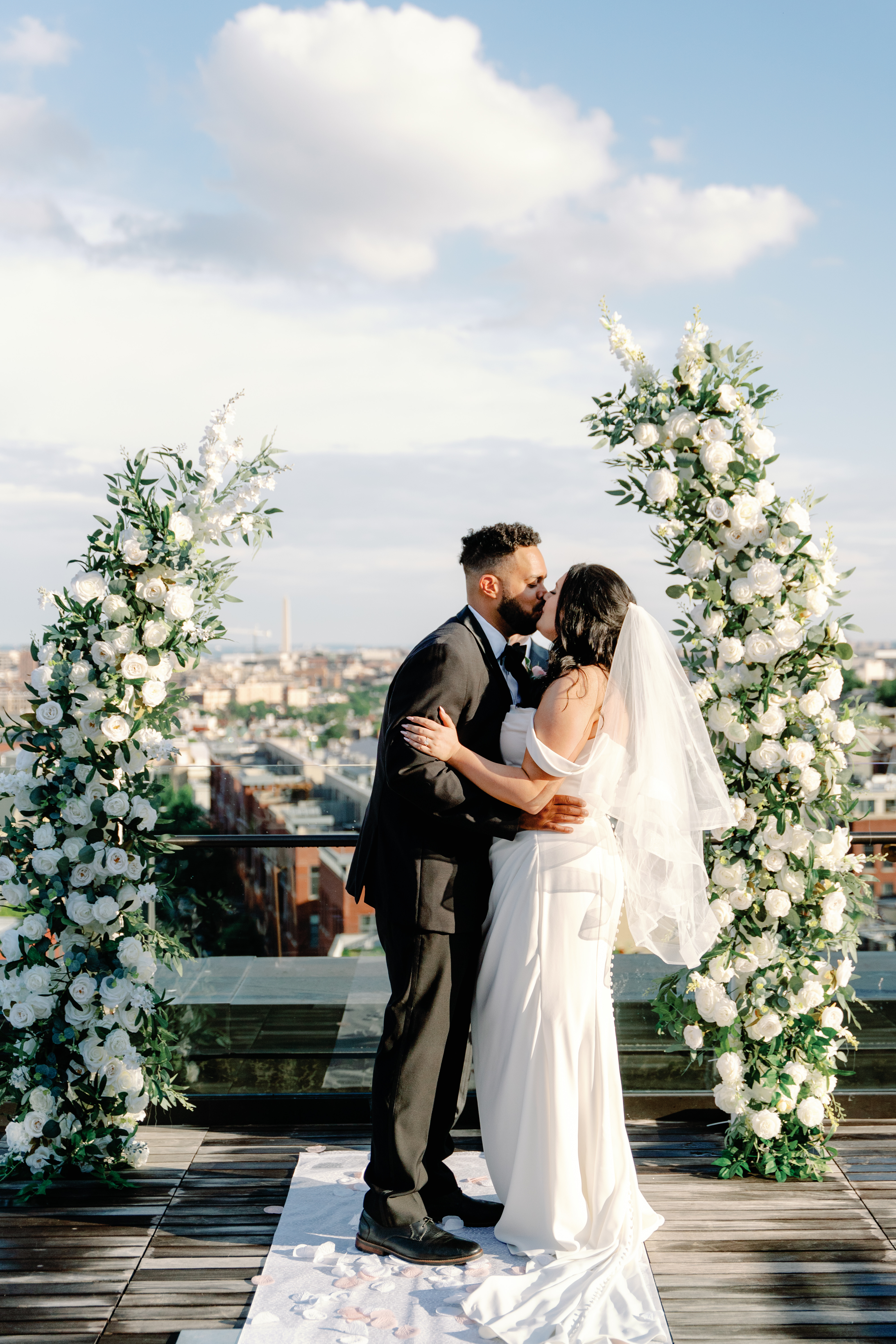 Summer The Line Hotel Elopement District of Columbia Wedding Photographer