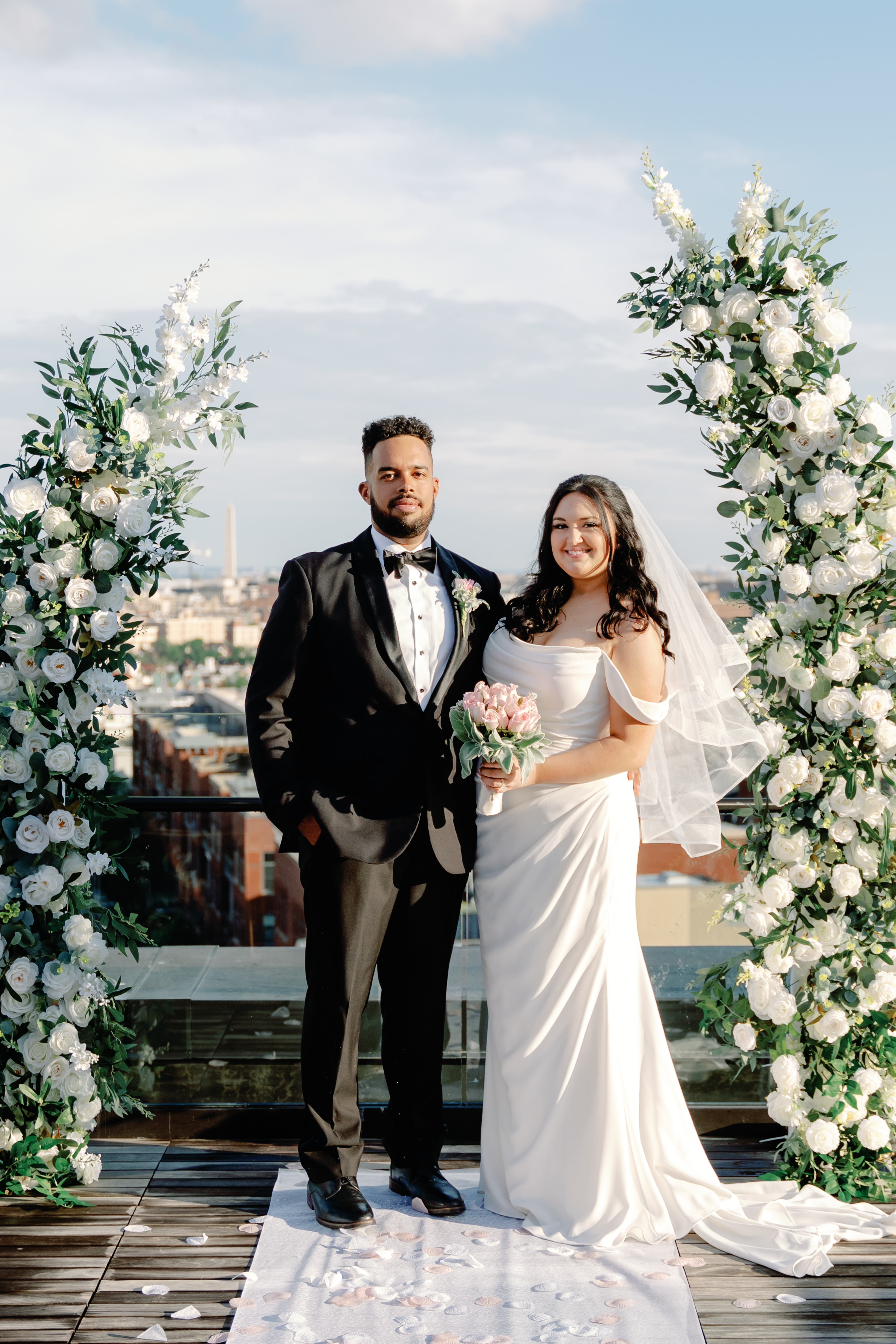 Summer The Line Hotel Elopement District of Columbia Wedding Photographer