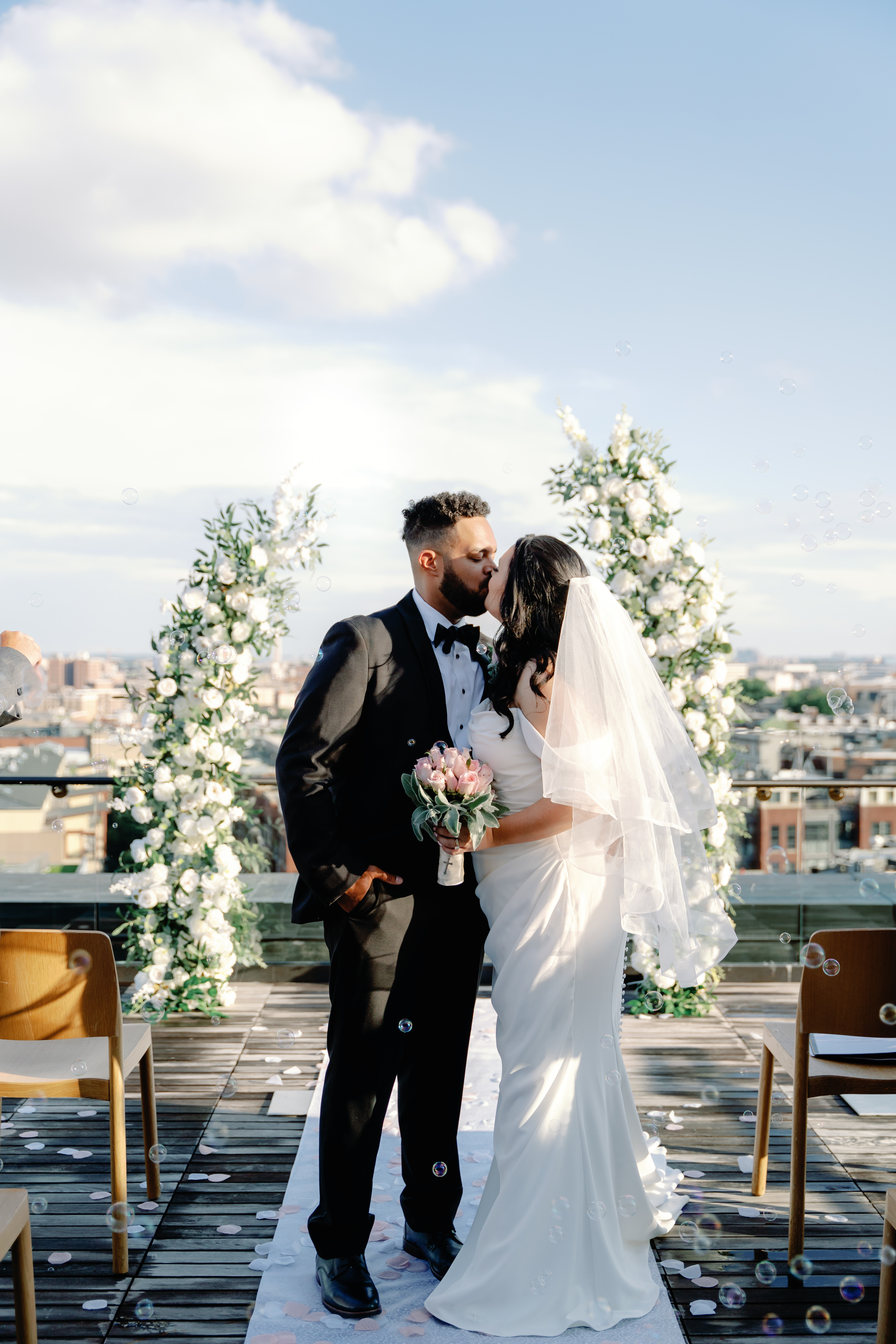 Summer The Line Hotel Elopement District of Columbia Wedding Photographer