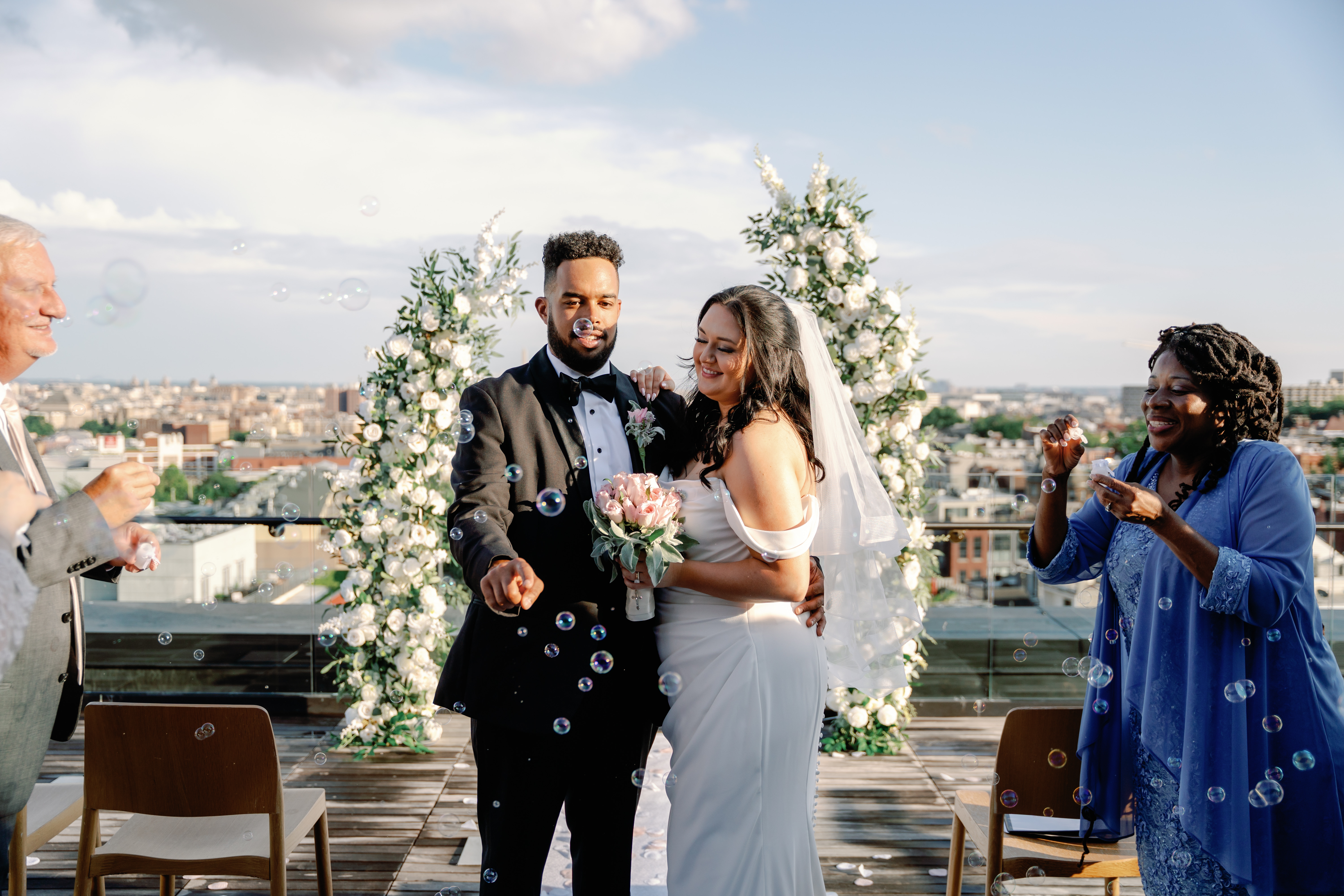 Summer The Line Hotel Elopement District of Columbia Wedding Photographer