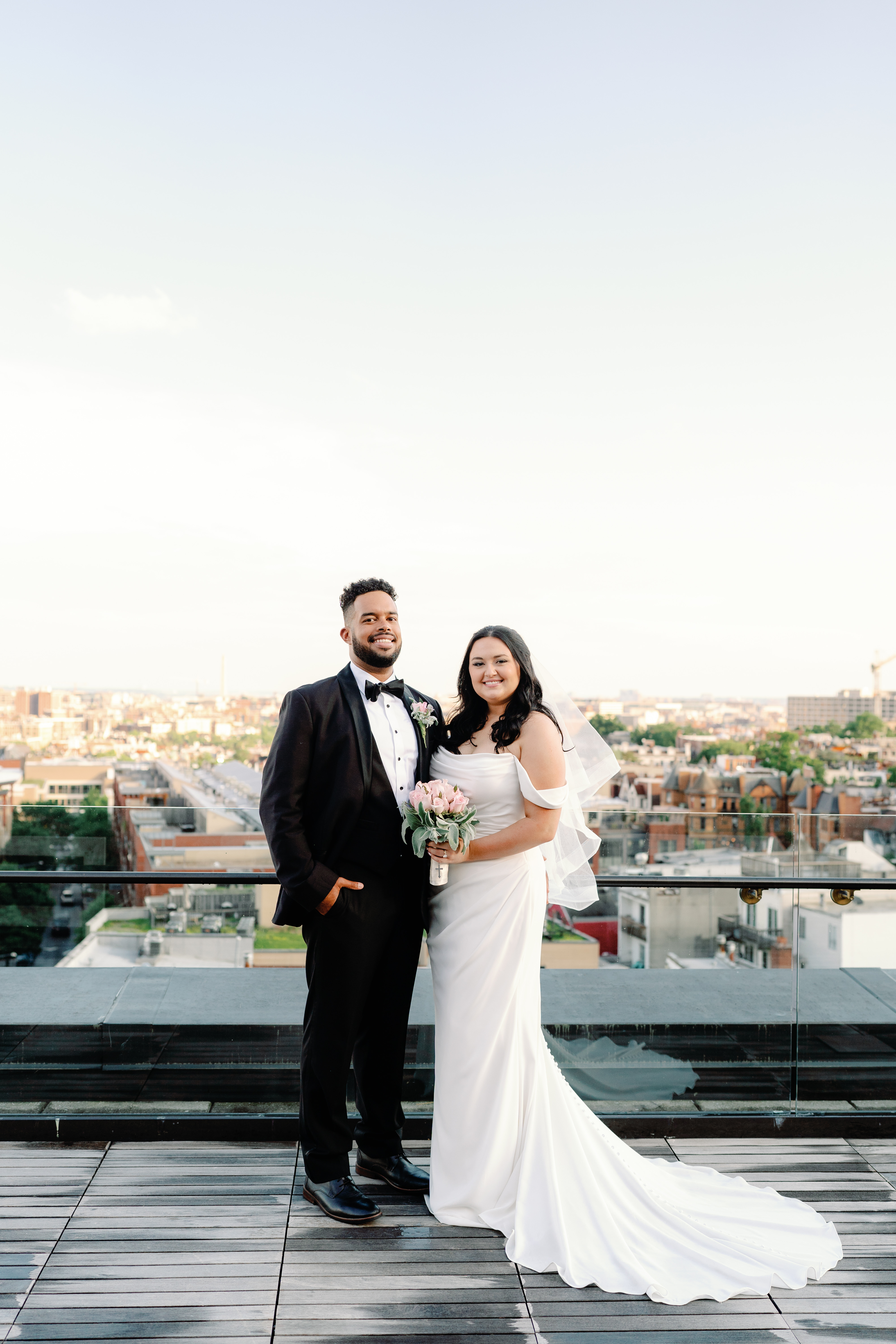 Summer The Line Hotel Elopement District of Columbia Wedding Photographer