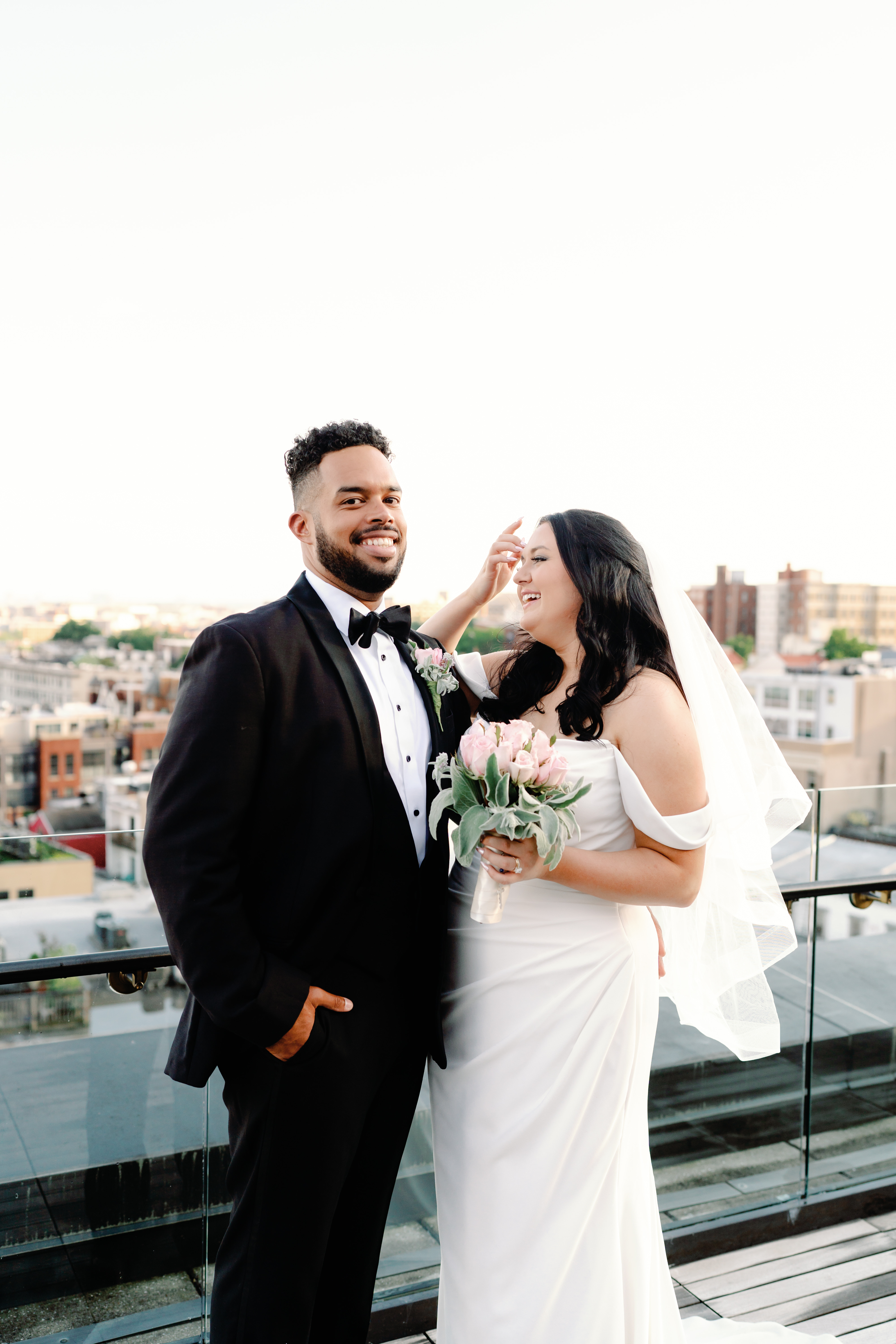 Summer The Line Hotel Elopement District of Columbia Wedding Photographer