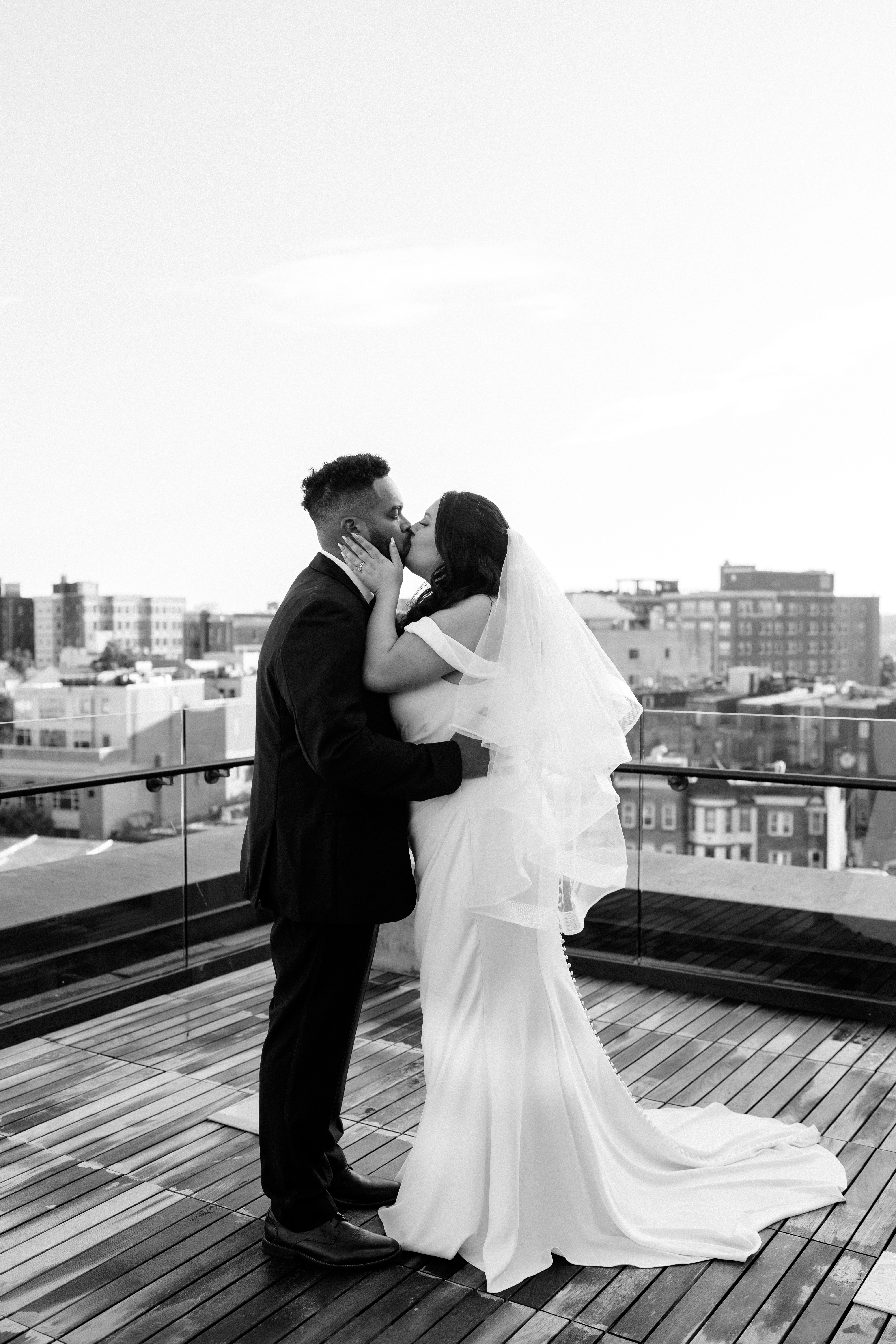 Summer The Line Hotel Elopement District of Columbia Wedding Photographer