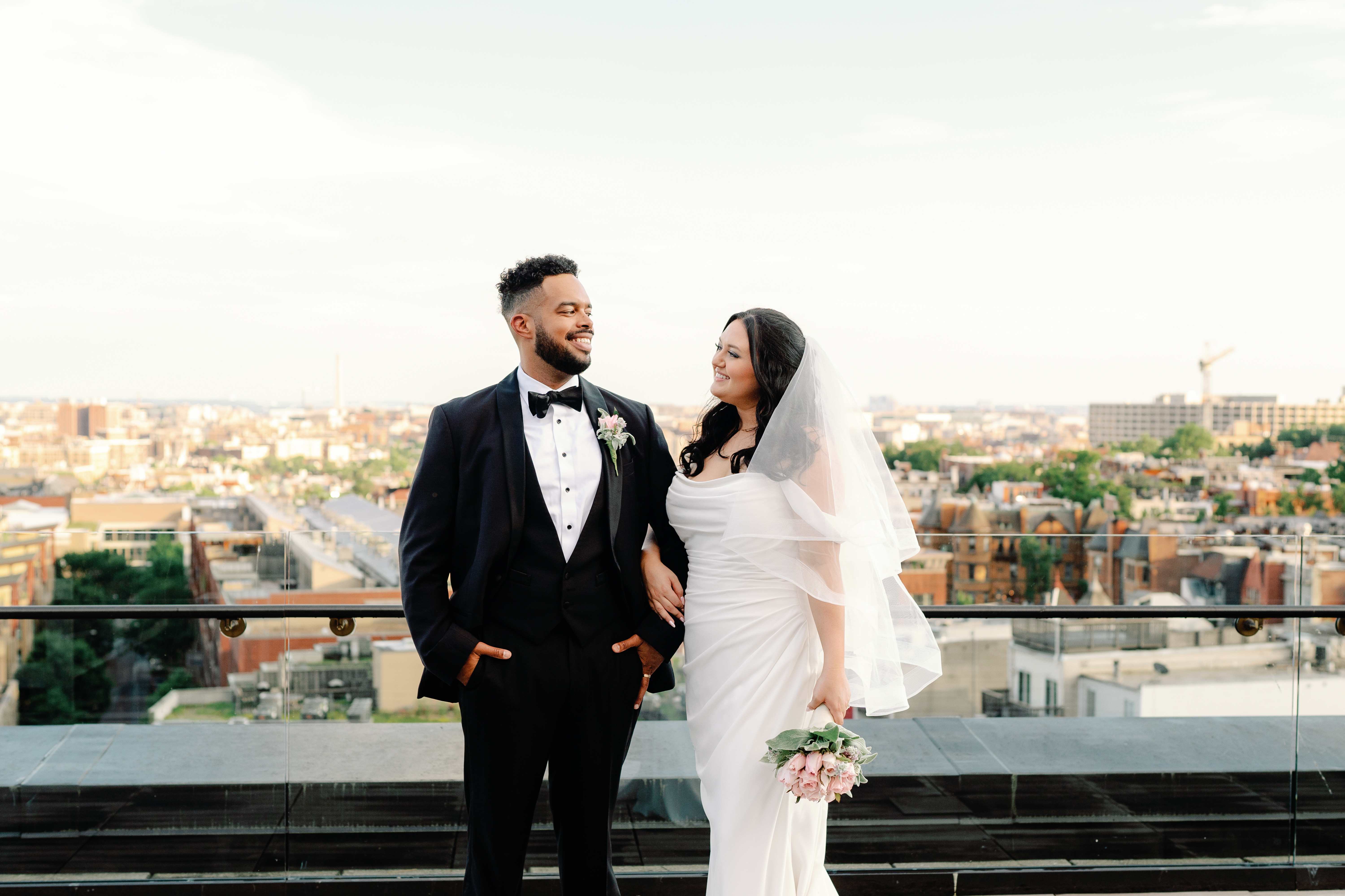 Summer The Line Hotel Elopement District of Columbia Wedding Photographer