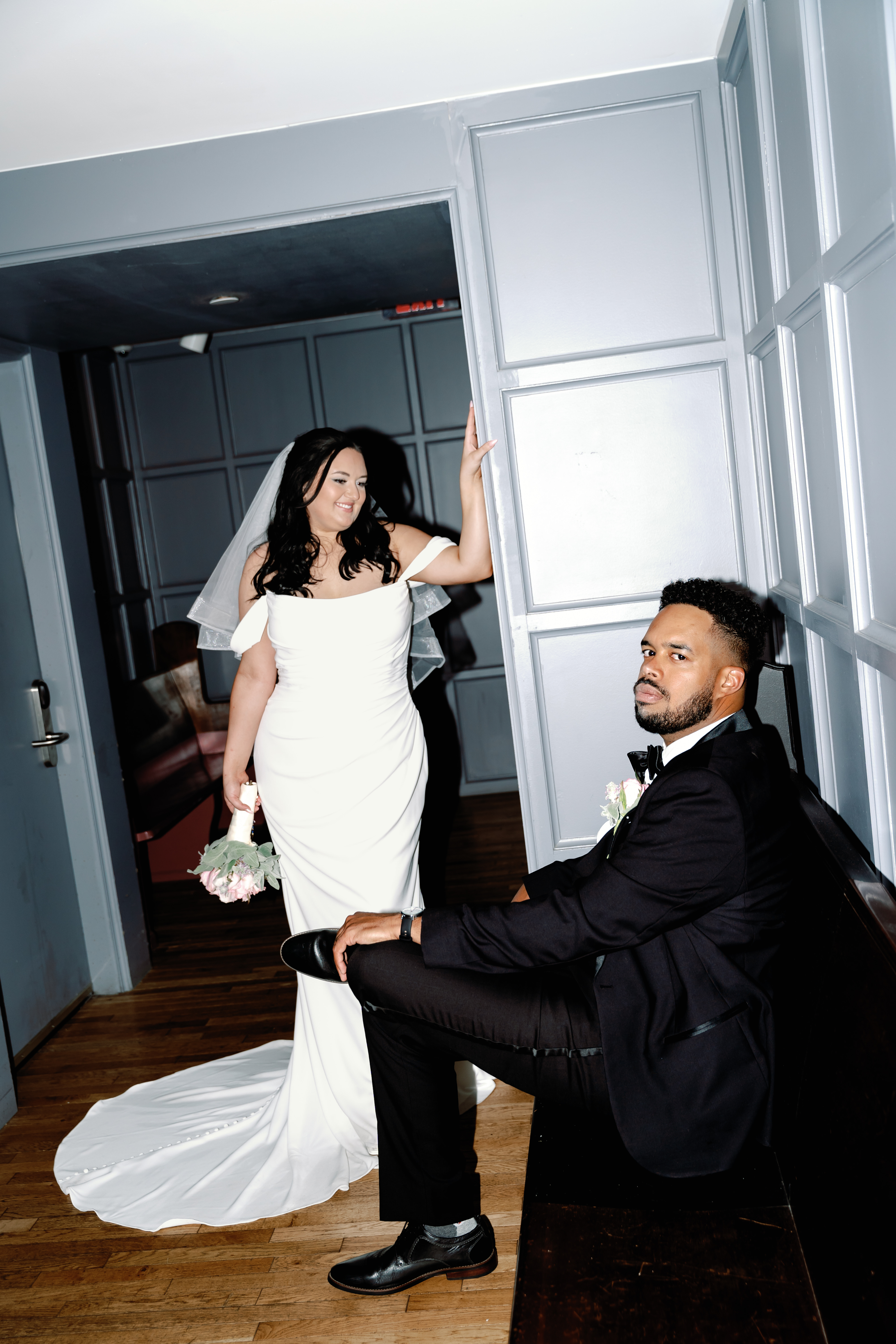 Summer The Line Hotel Elopement District of Columbia Wedding Photographer