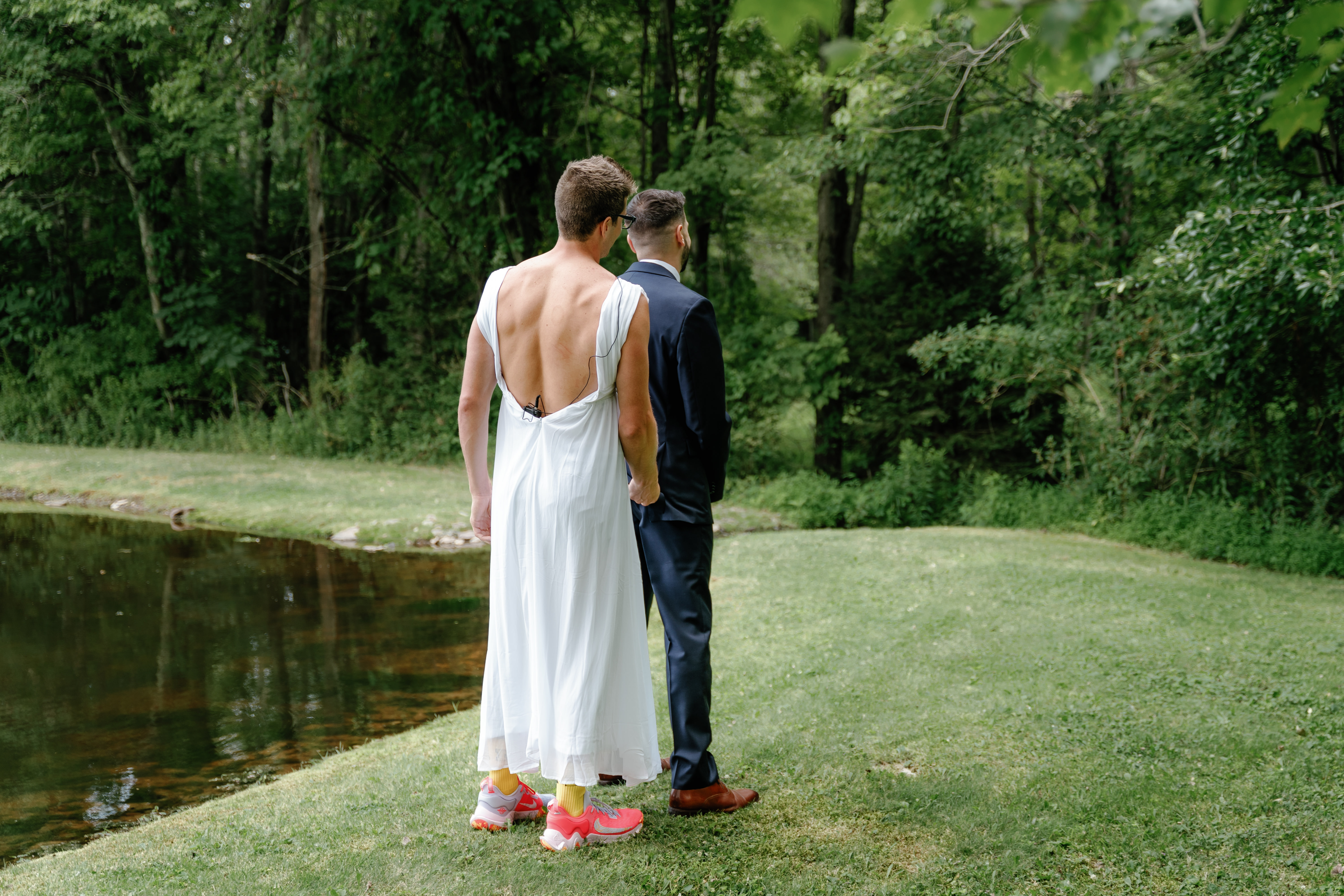 Summer The Lodge At Mountain Springs Lake Pennsylvania Wedding Photographer