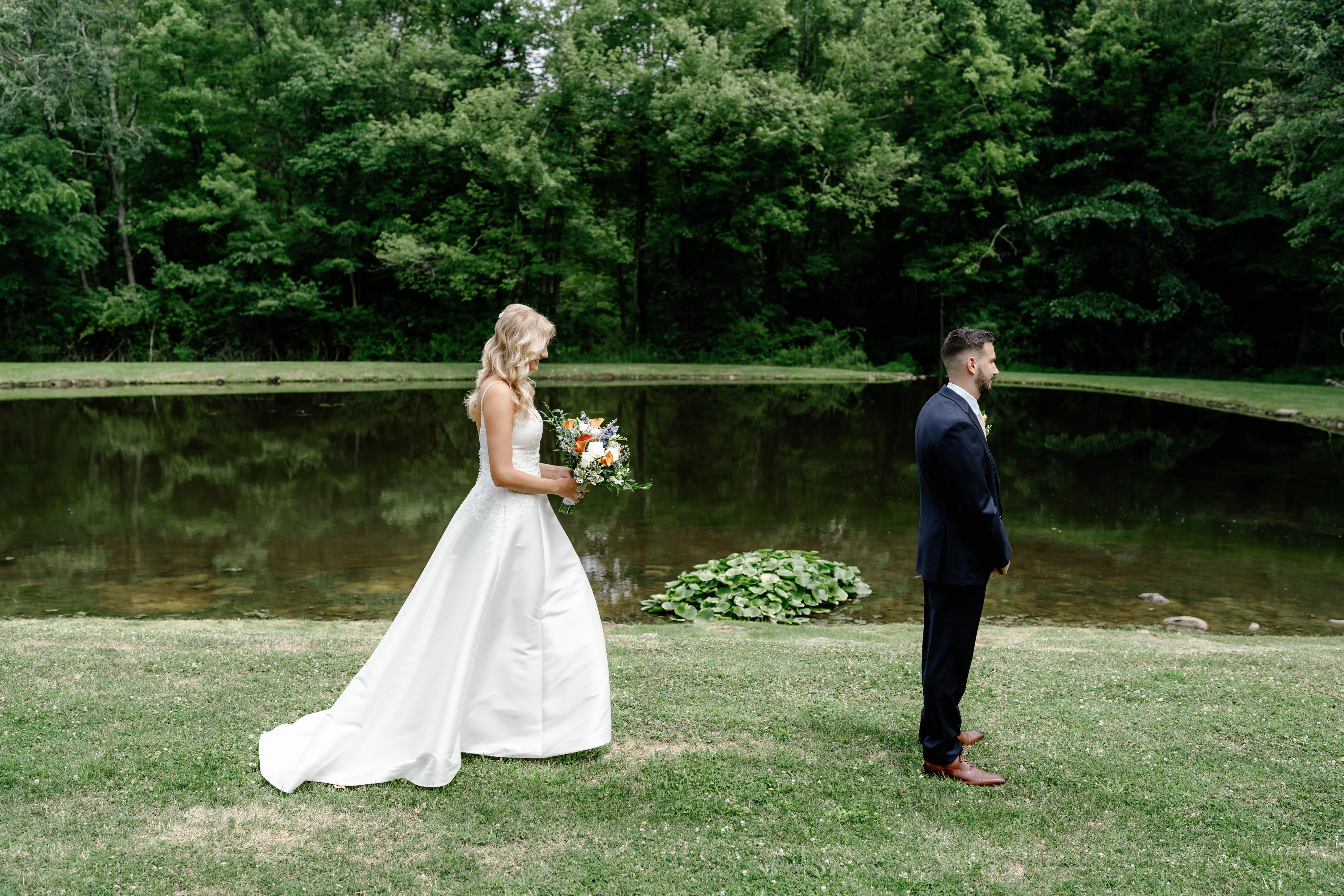 Summer The Lodge At Mountain Springs Lake Pennsylvania Wedding Photographer