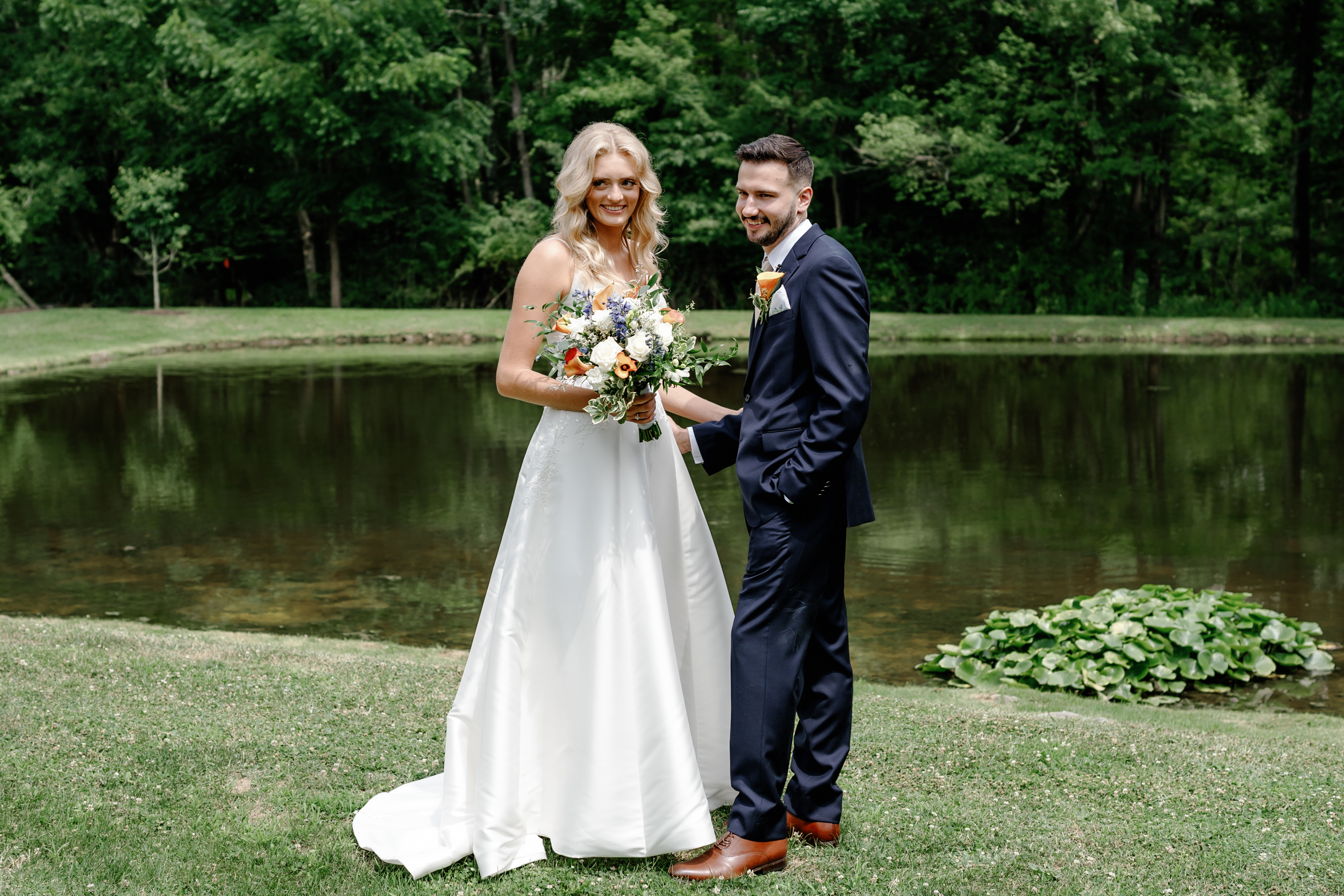 Summer The Lodge At Mountain Springs Lake Pennsylvania Wedding Photographer