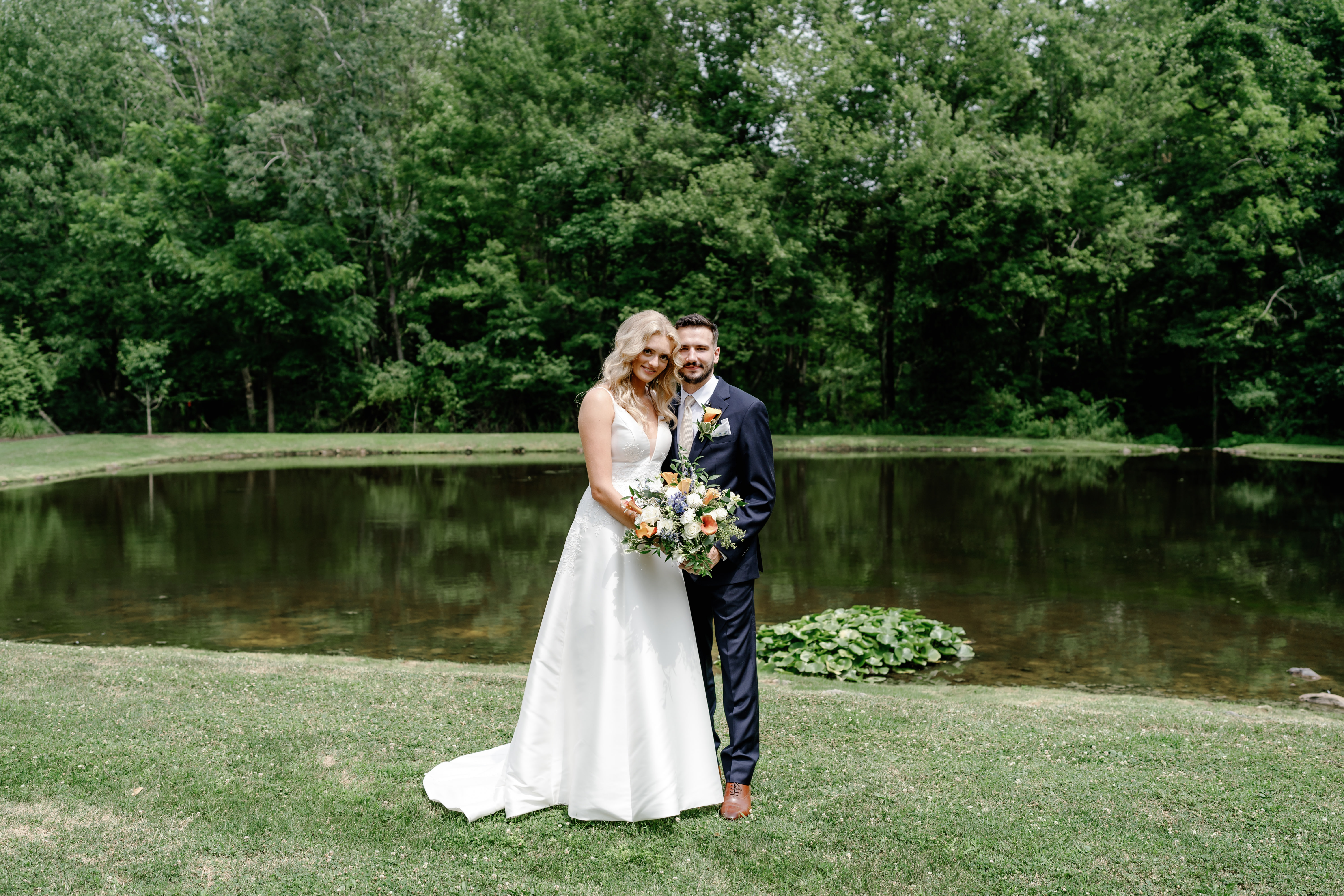 Summer The Lodge At Mountain Springs Lake Pennsylvania Wedding Photographer